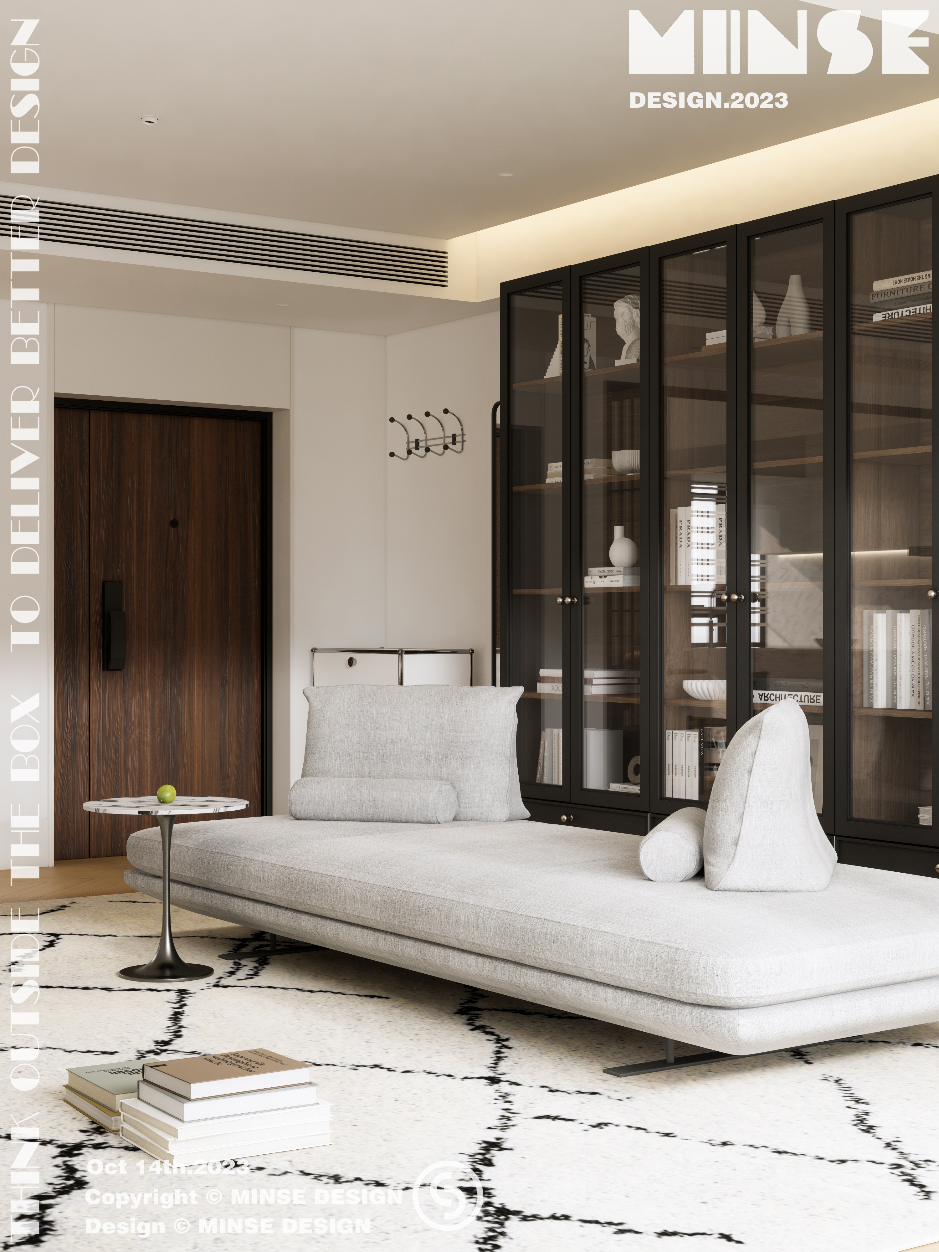 居住空间全案设计丨中国萍乡丨杭州民舍制作空间设计工作室-11