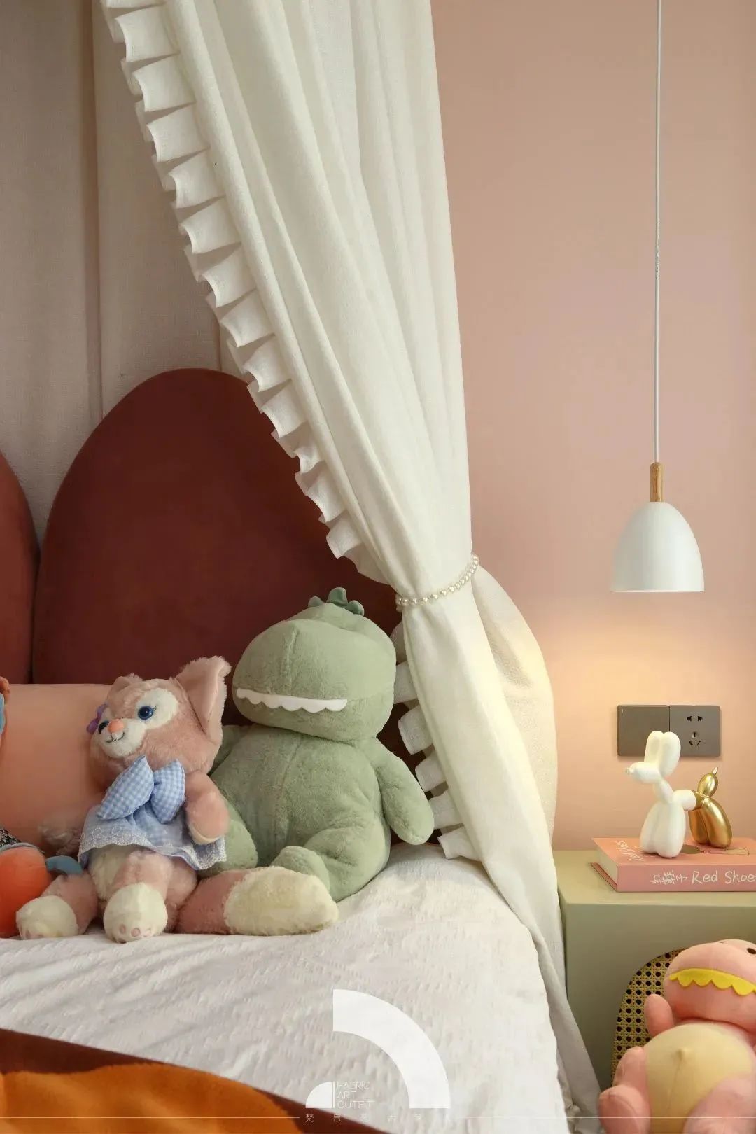 梵帛艺术「焦糖可可」糖果色中古风家居设计-57