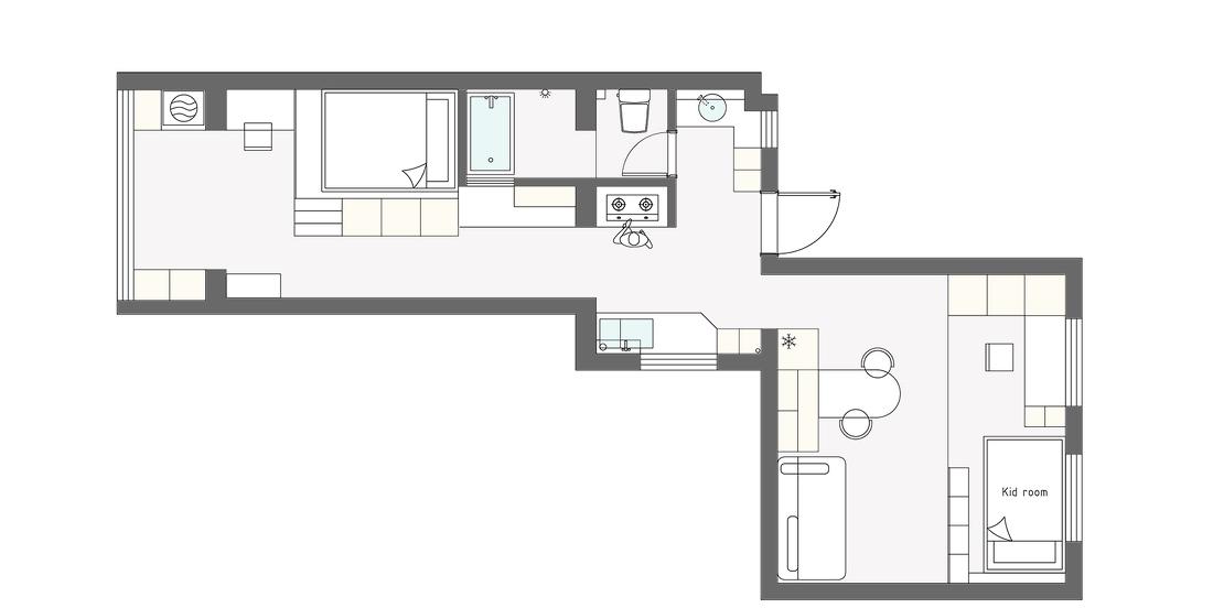 60m²手枪老破小完美逆袭丨中国上海-67