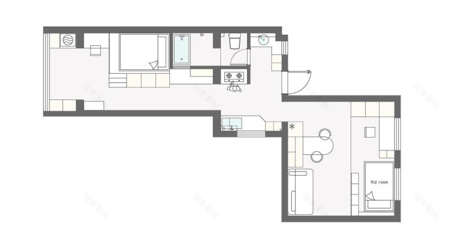 60m²手枪老破小完美逆袭丨中国上海-67