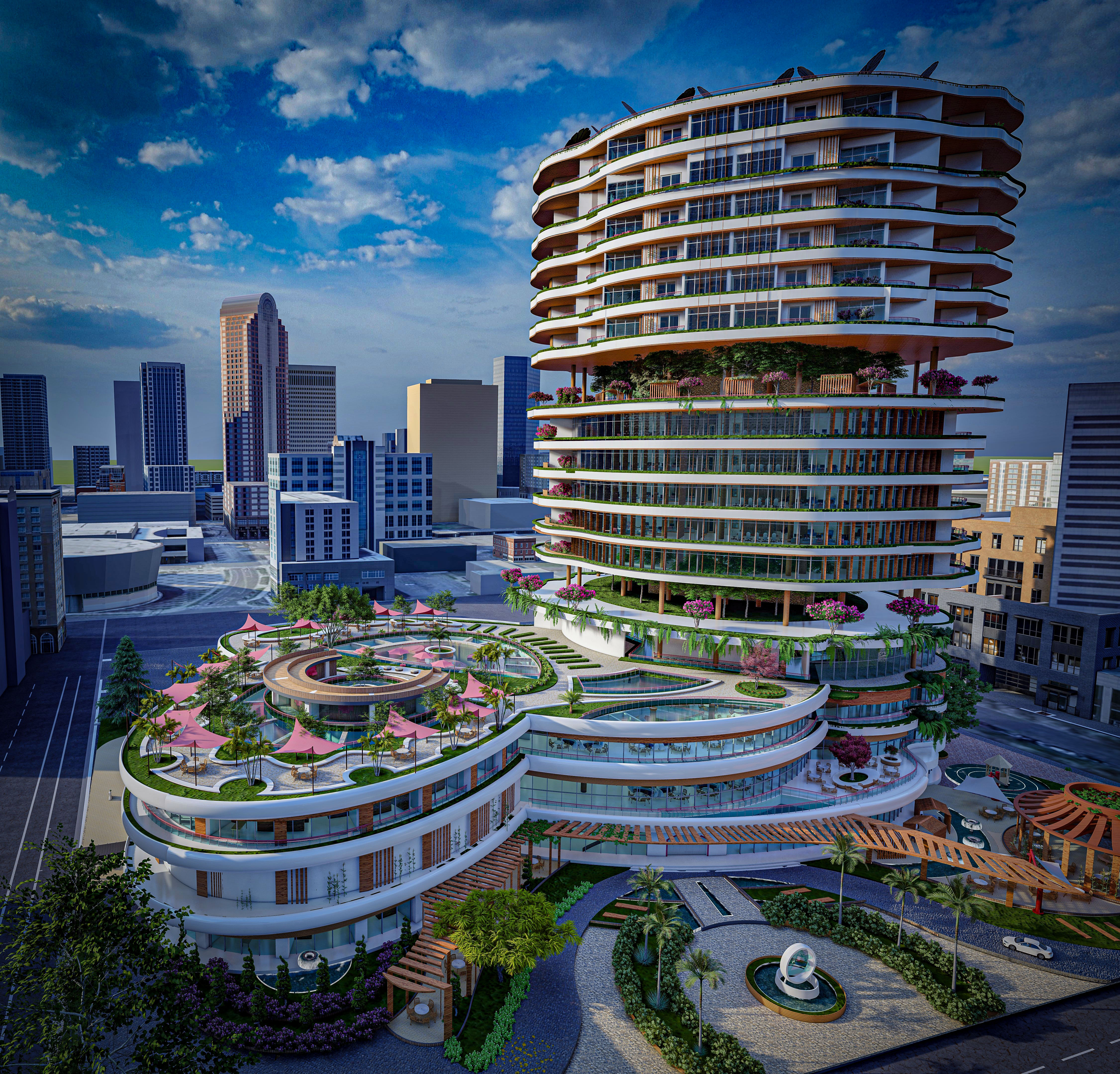 神奇漫步中心丨Architecture department-4