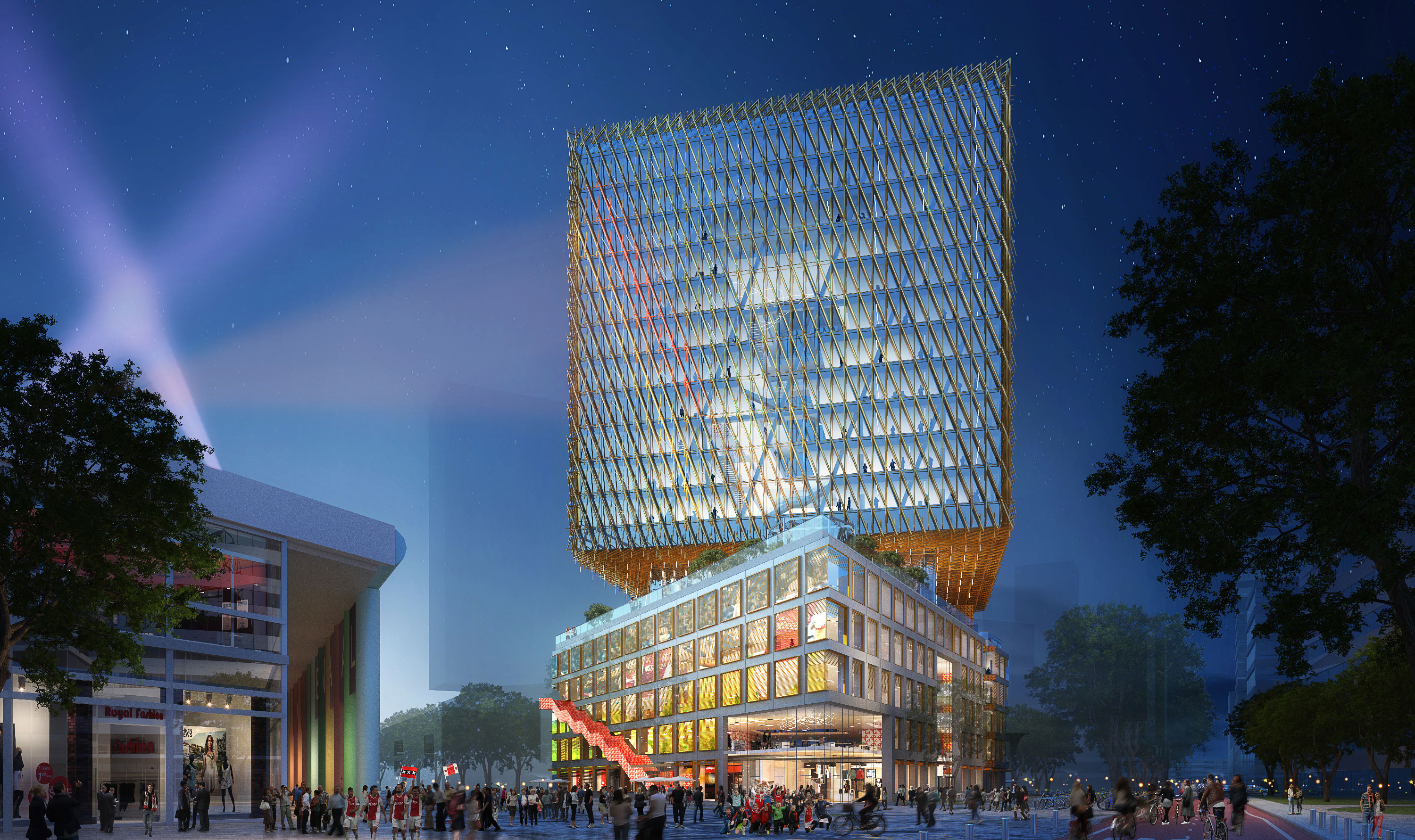 阿姆斯特丹 UID 立方体——绿色能源与公共空间的完美融合-20