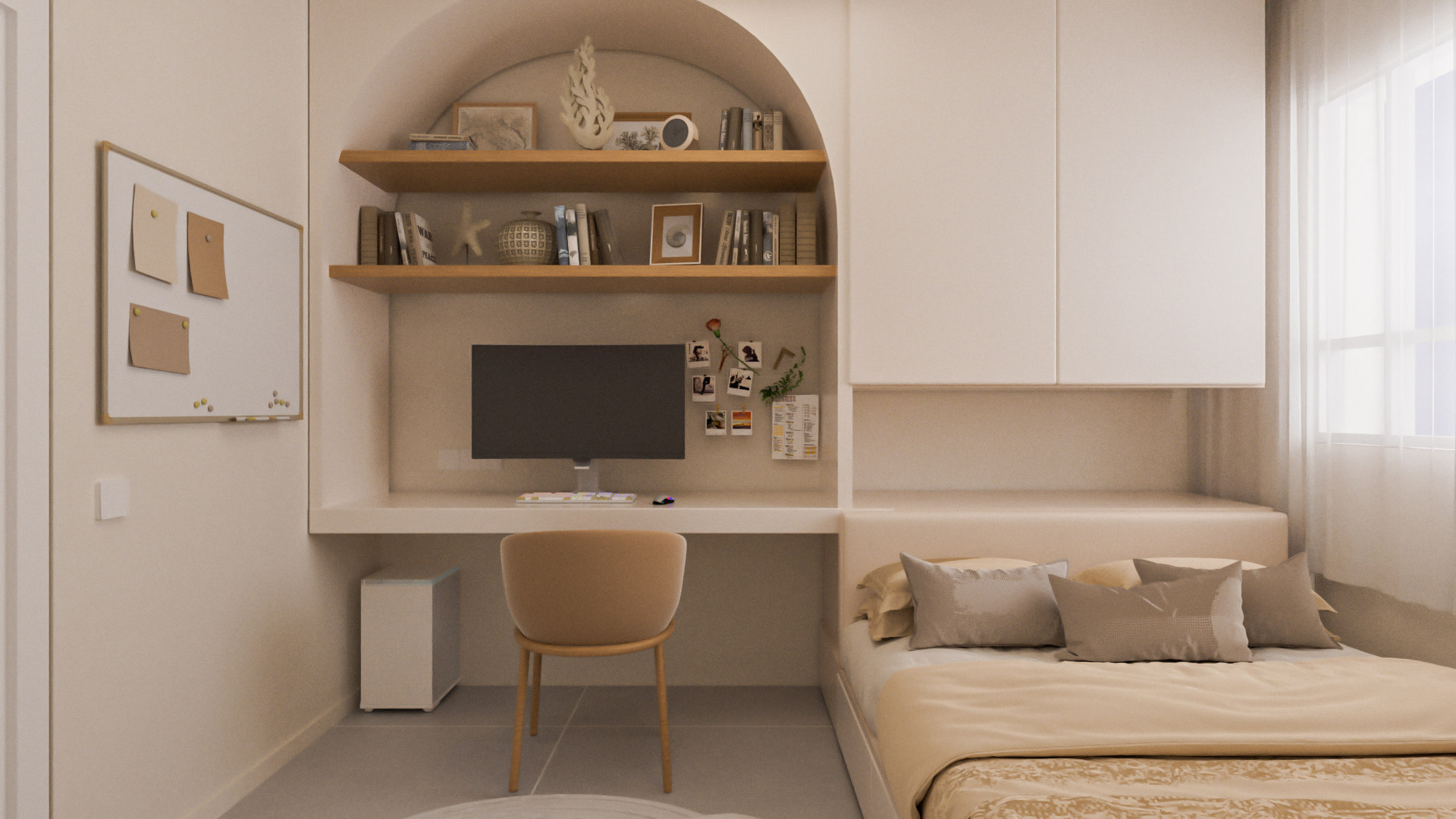 简约奶油风-家装-10