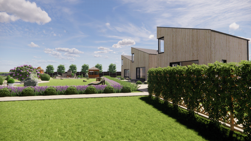 地块景观设计(适用于大家庭)-4