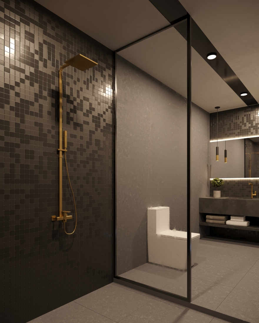 CGI 小房子室内可视化丨Hai Tran-11