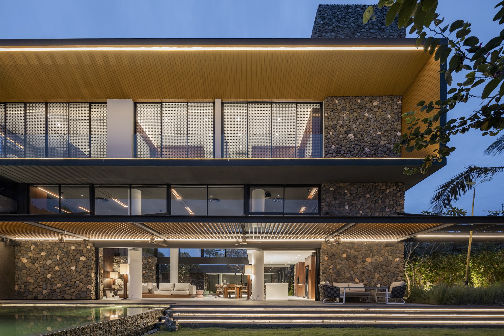 积云别墅丨印度尼西亚巴厘丨Arkana Architects-53