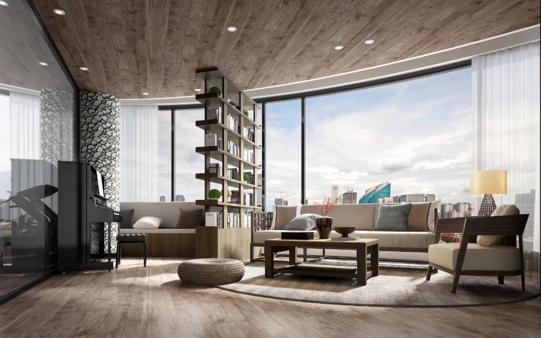 国博新城 278㎡现代家居,浪漫空间与生活细节的完美融合-37