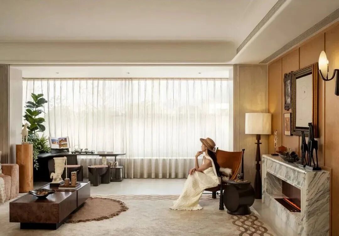 新作 139㎡轻奢复古样板间丨中国广州丨TRD尺道设计-12