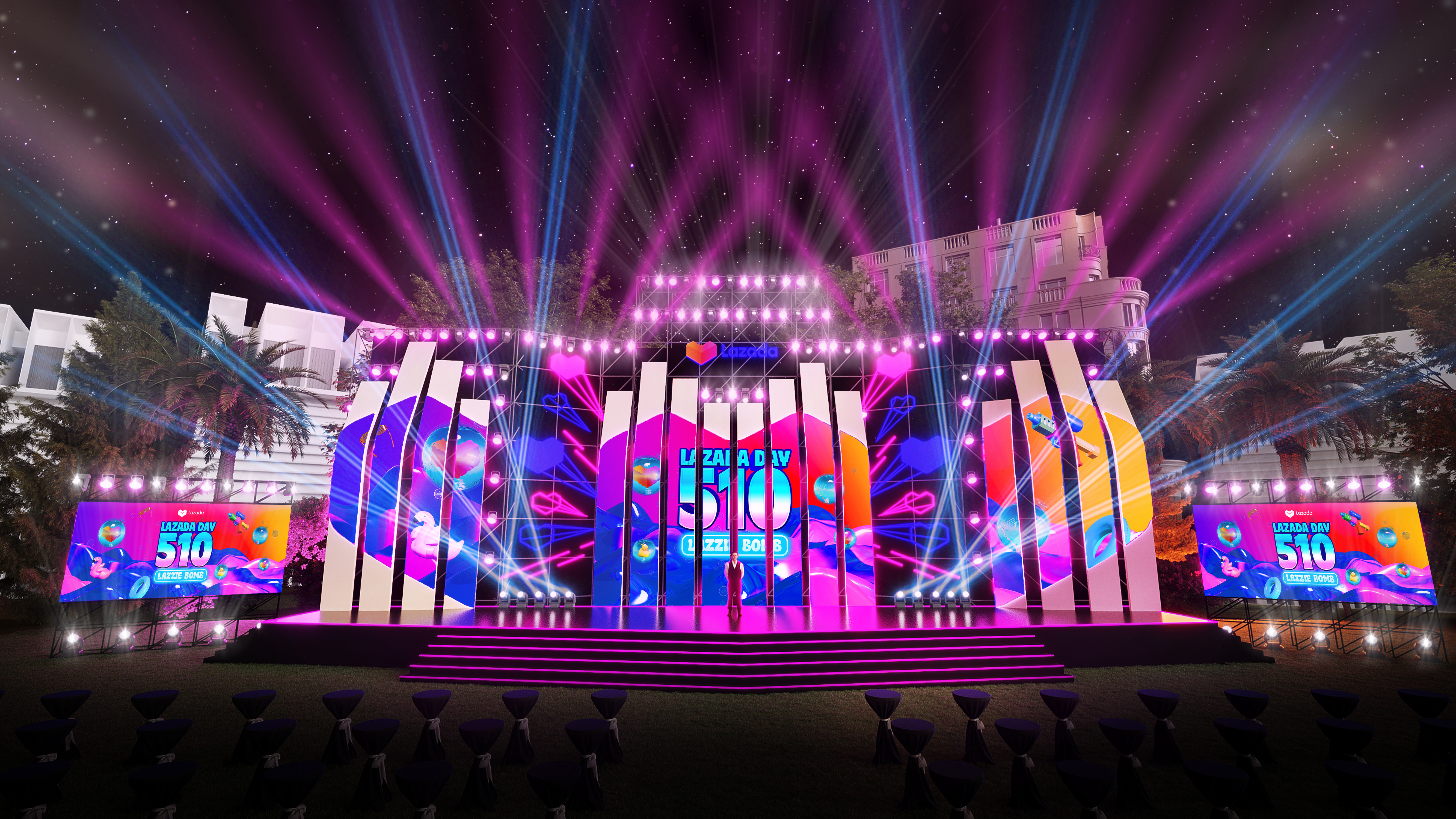 来赞达510大促（2024年）

注：LAZADA是东南亚地区知名的电商平台来赞达，DAY 510推测为该平台类似双11这样特定日期的促销活动，直译为510日表意不明，意译为510大促更符合语境 -3