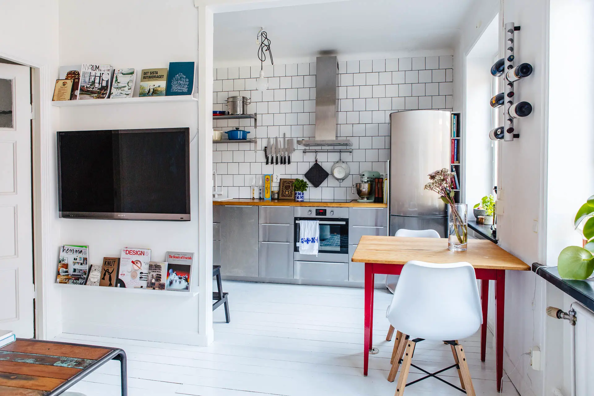 简约瑞典风格一居室-2