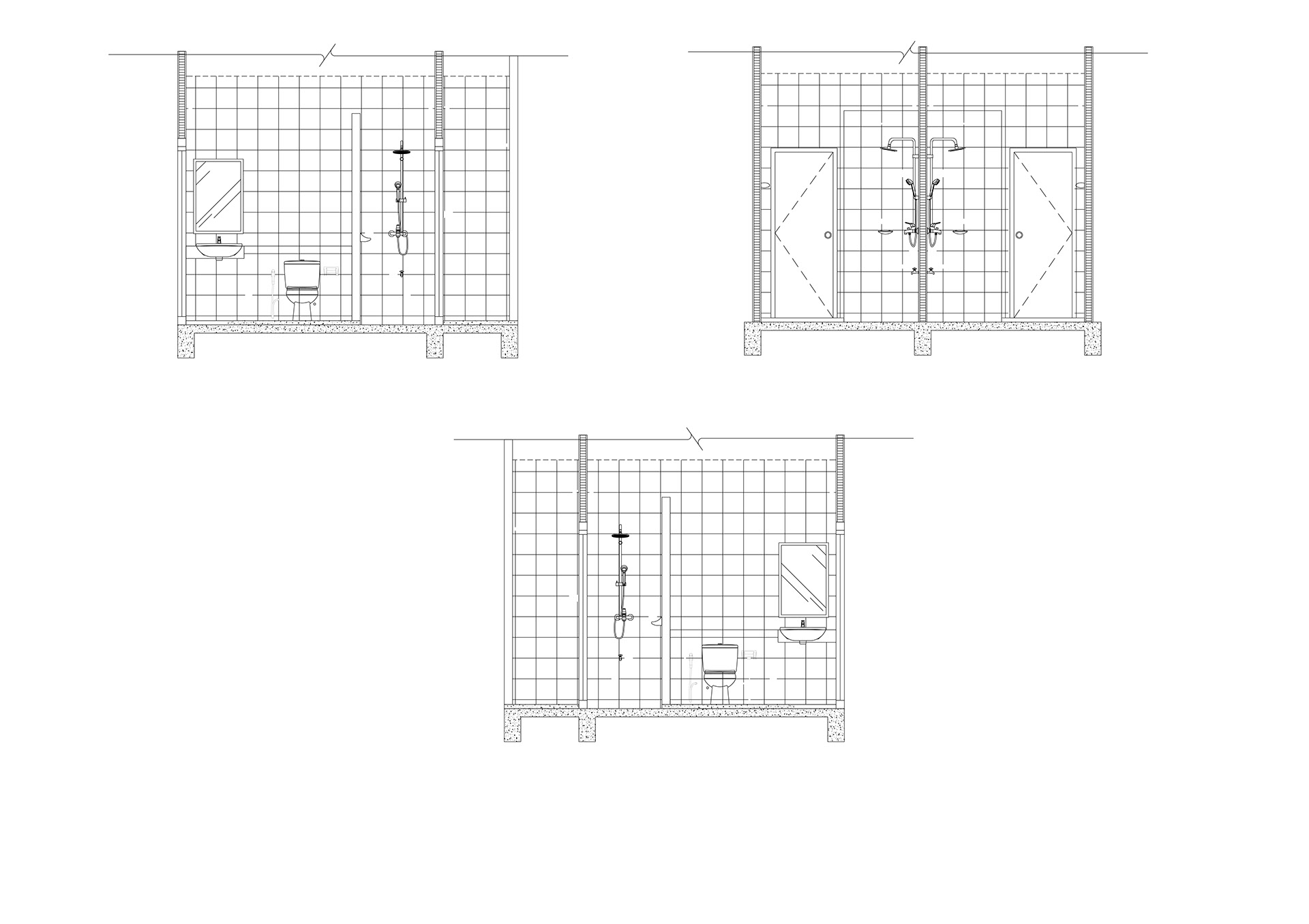 architectural drawing of residential house-8