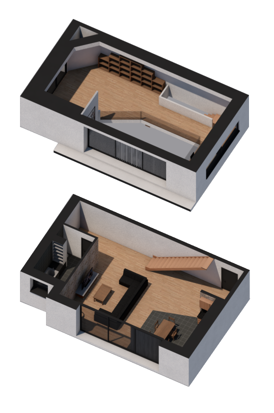 ArchViz Apartment interior divers-5