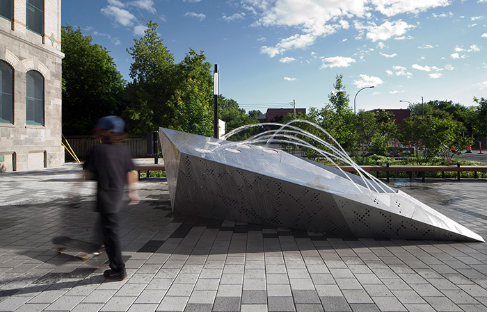 蒙特利尔叶脉广场，加拿大 / NIPPaysage-45