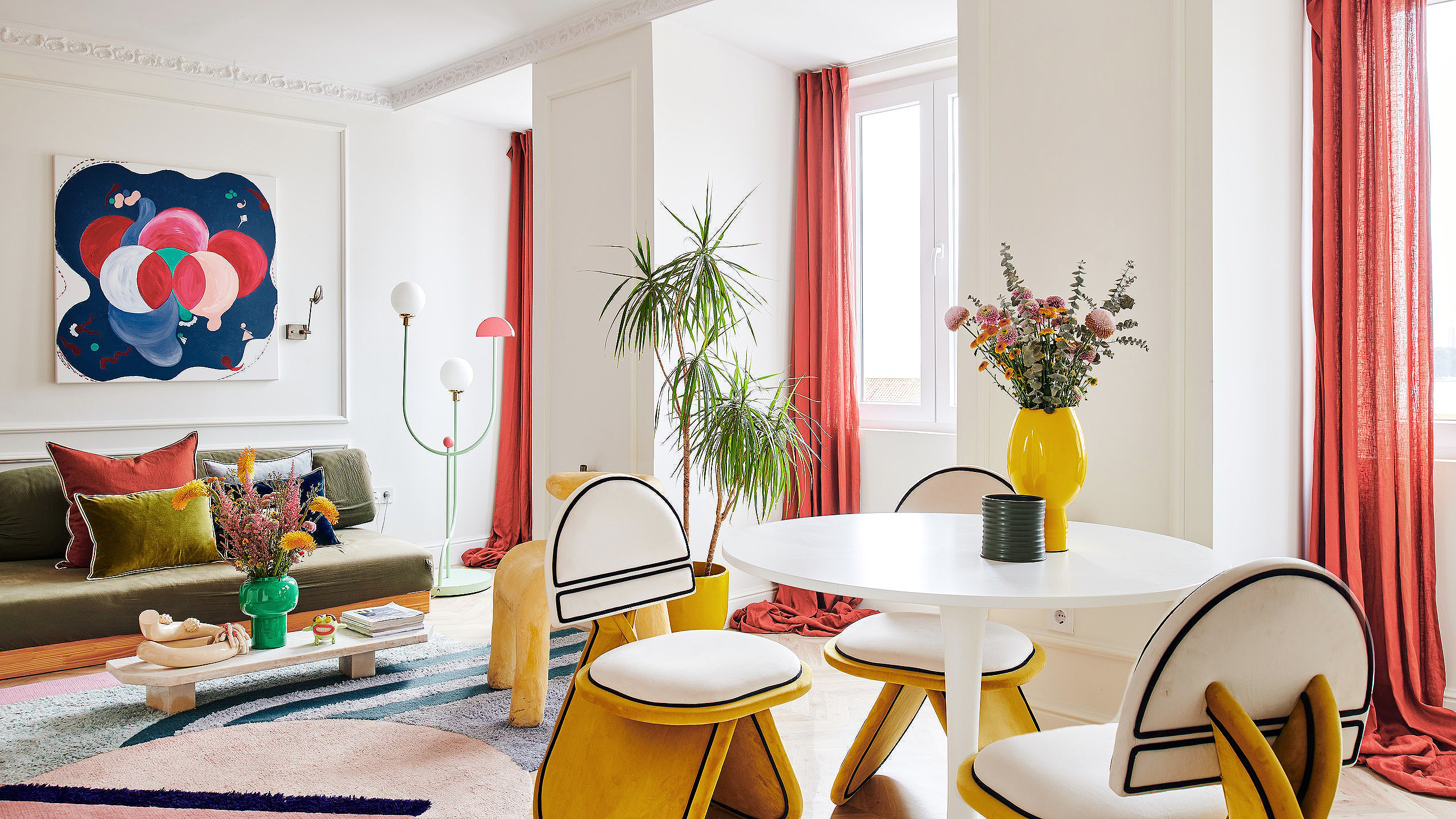 色彩斑斓的孟菲斯loft公寓丨法国巴黎丨Zyva Studio-29