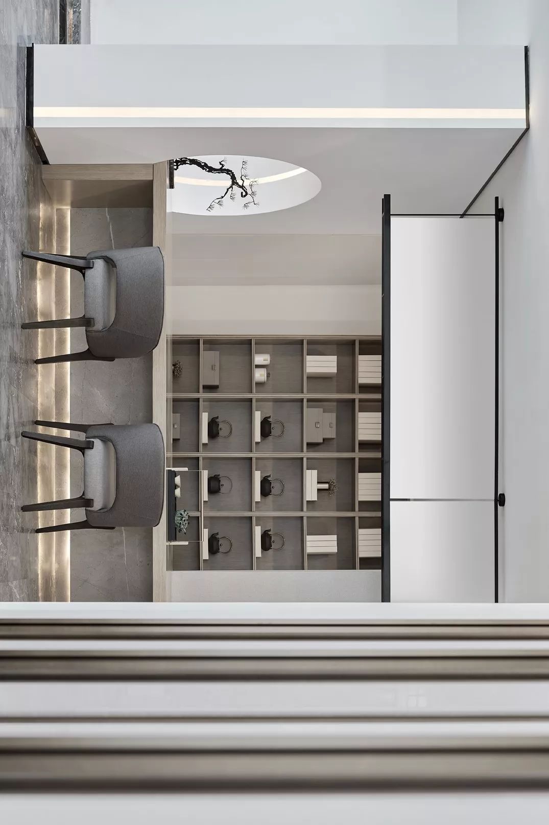 建业桂园销售中心 | 幽境中的艺术空间-7