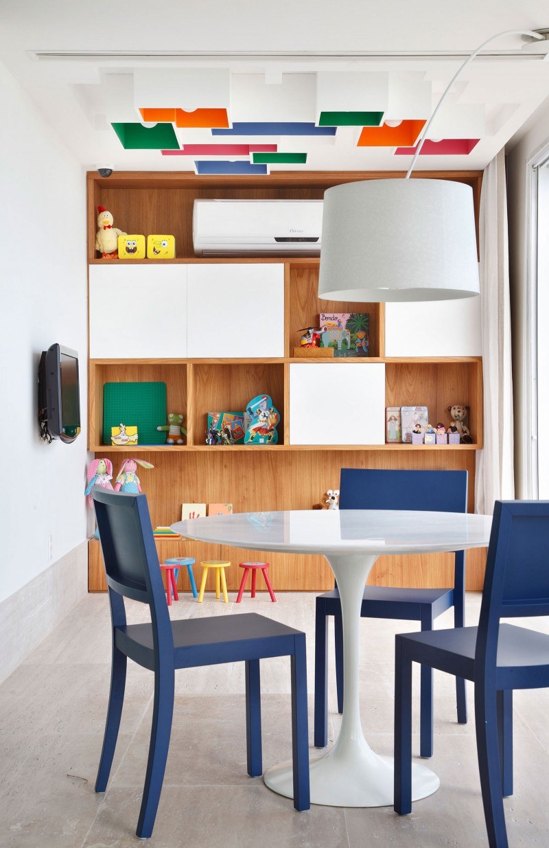 豪华别墅 现代风格巴西里约热内卢三层海滩别墅-4