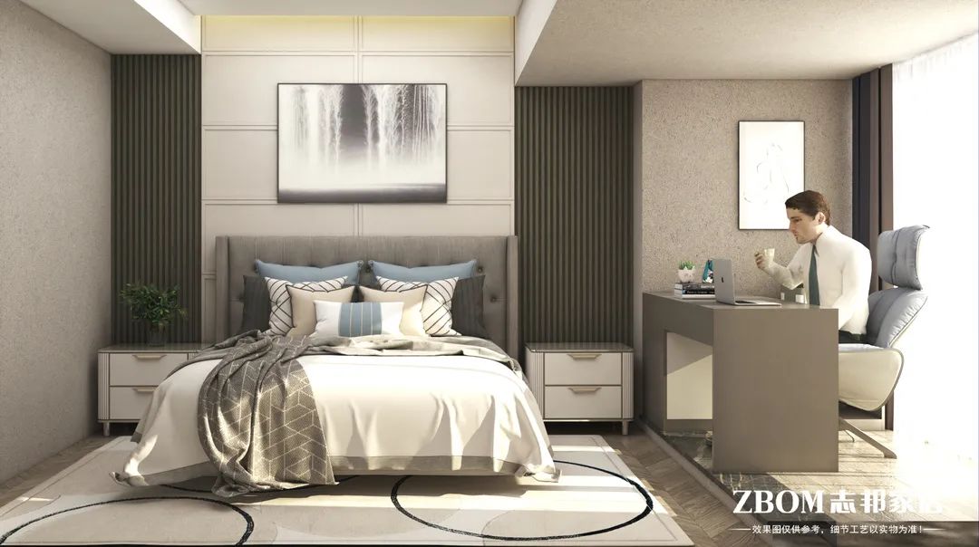 黄静打造 240㎡三层别墅，简约轻奢风格诠释高品质生活-70