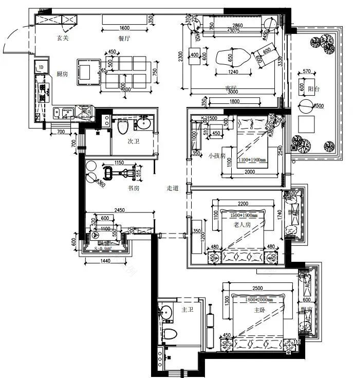 南宁邕宁玖珑湾样板间 | 现代中式美学空间-137