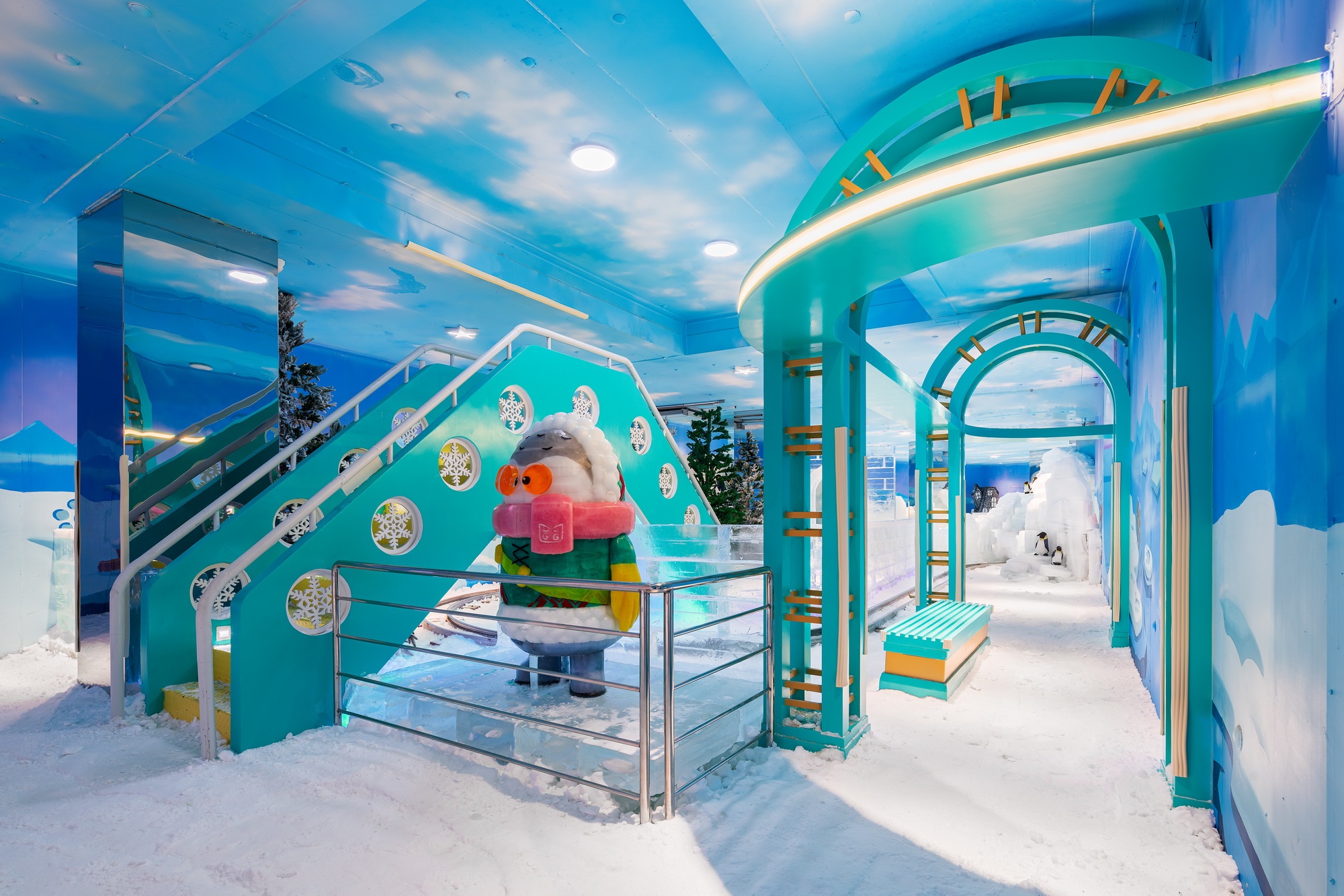 成都欢乐谷·希伯瑞亚冰雪世界丨中国成都丨龙策设计 LCARCHITURE-45