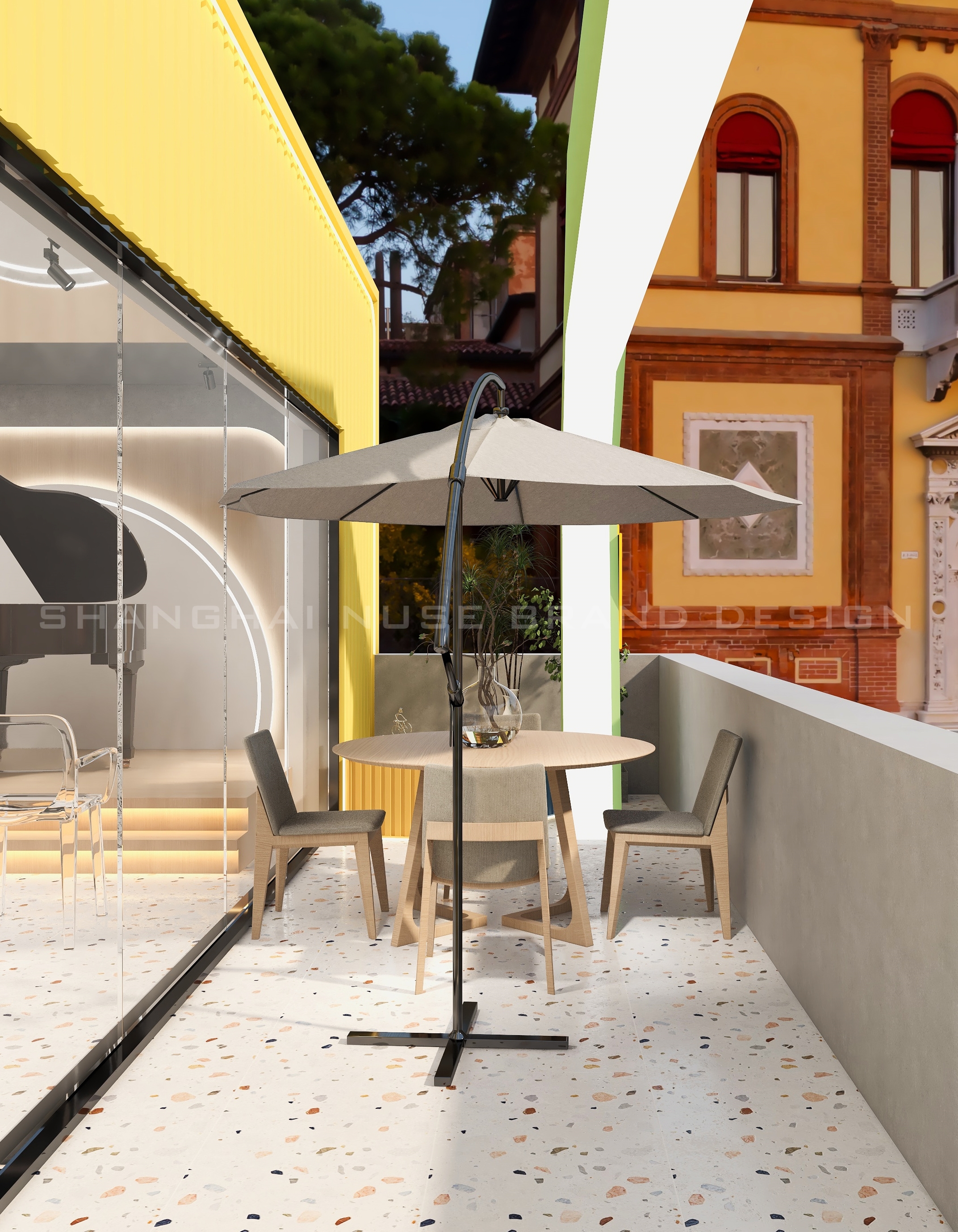 芬克音乐培训机构设计丨木村空间设计有限公司-37