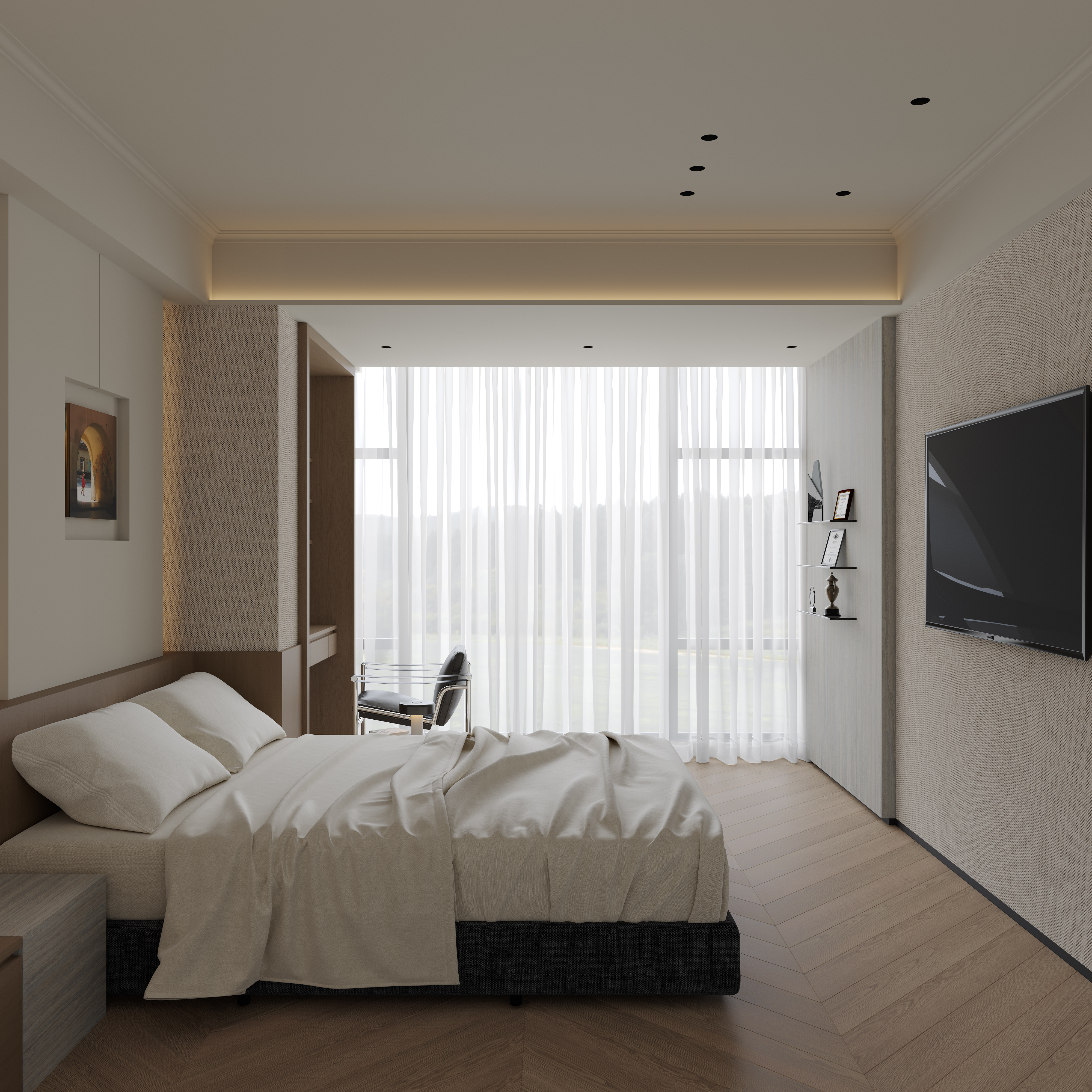 复古家装客餐厅-14