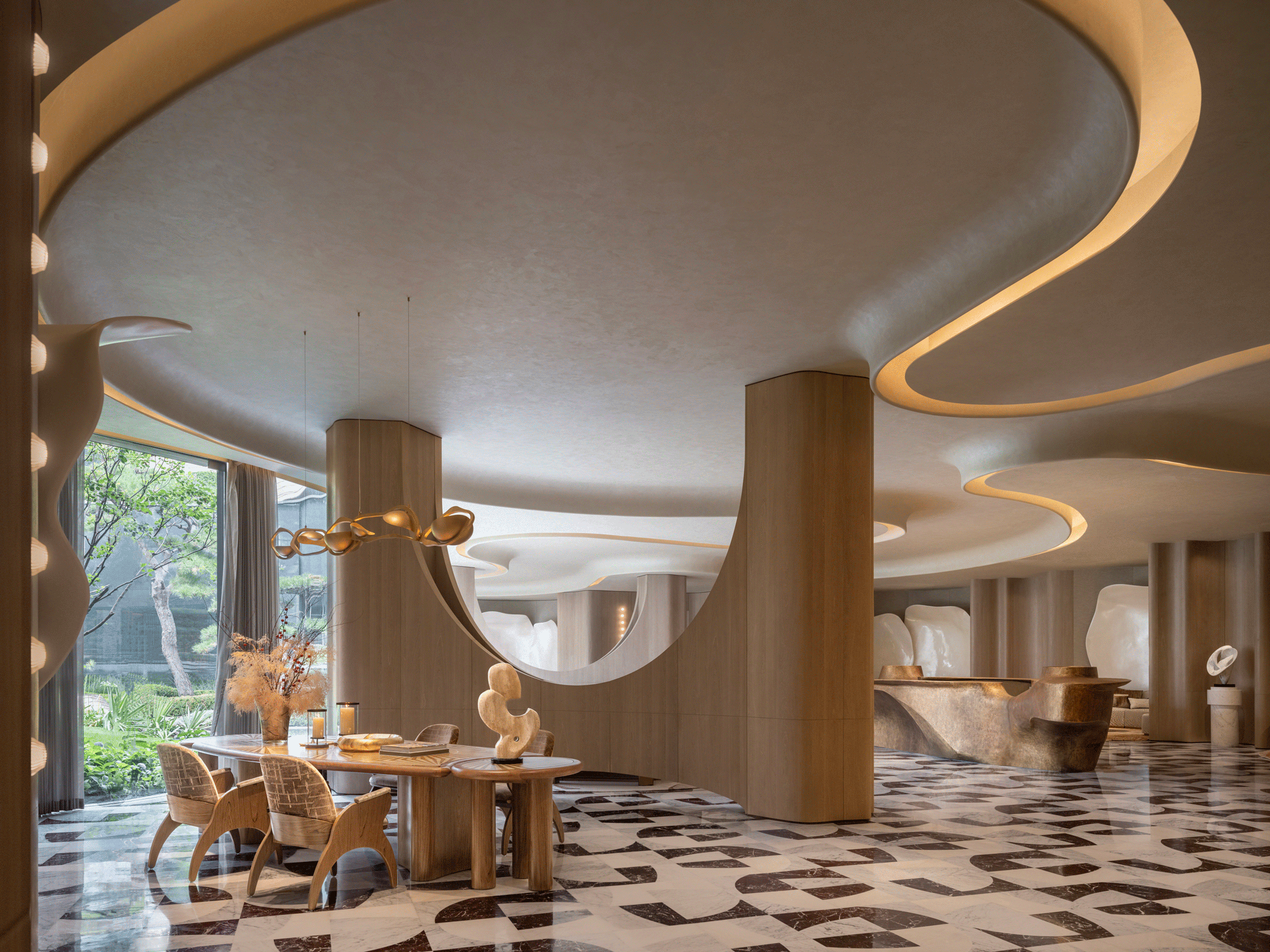 中海·丽金府会所丨中国北京丨硬装壹方设计,软装北京山禾金缘艺术设计股份有限公司-32