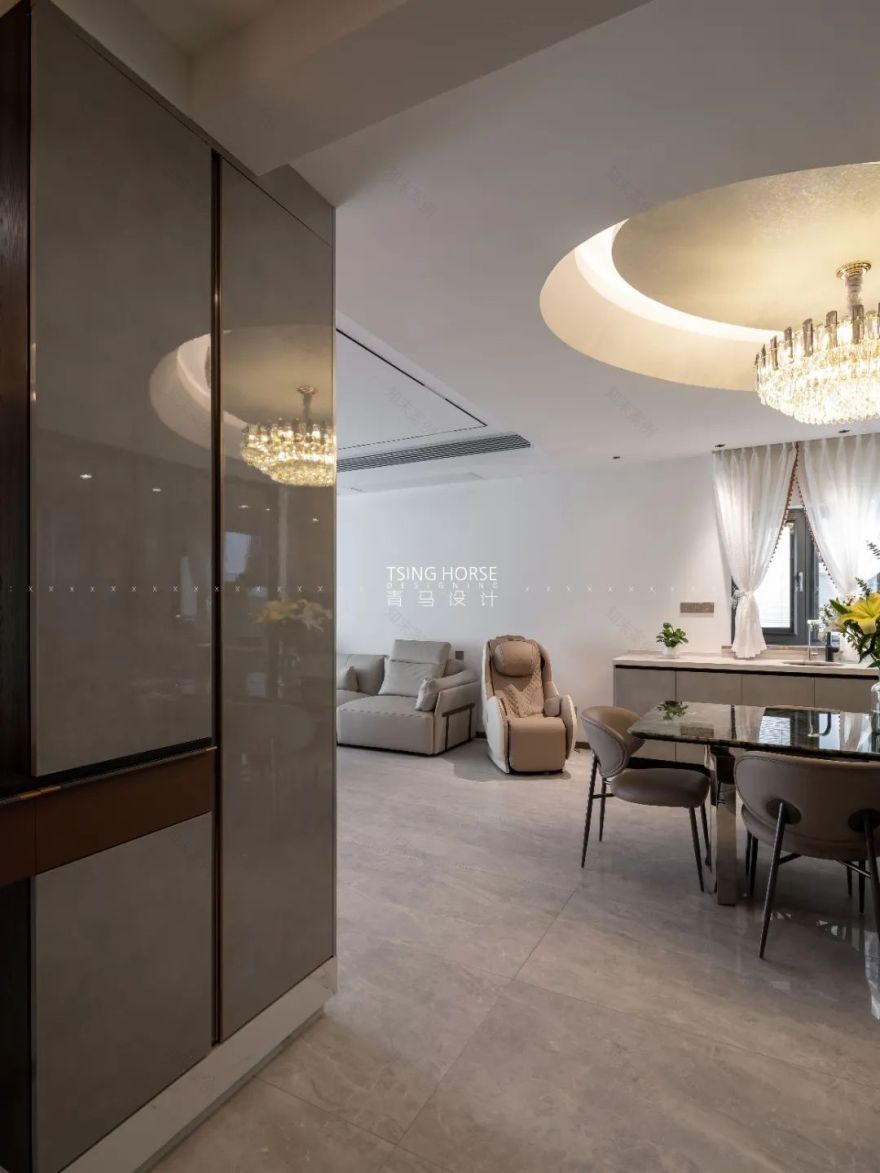 文景府中叠 200㎡现代轻奢丨李昂设计团队-20