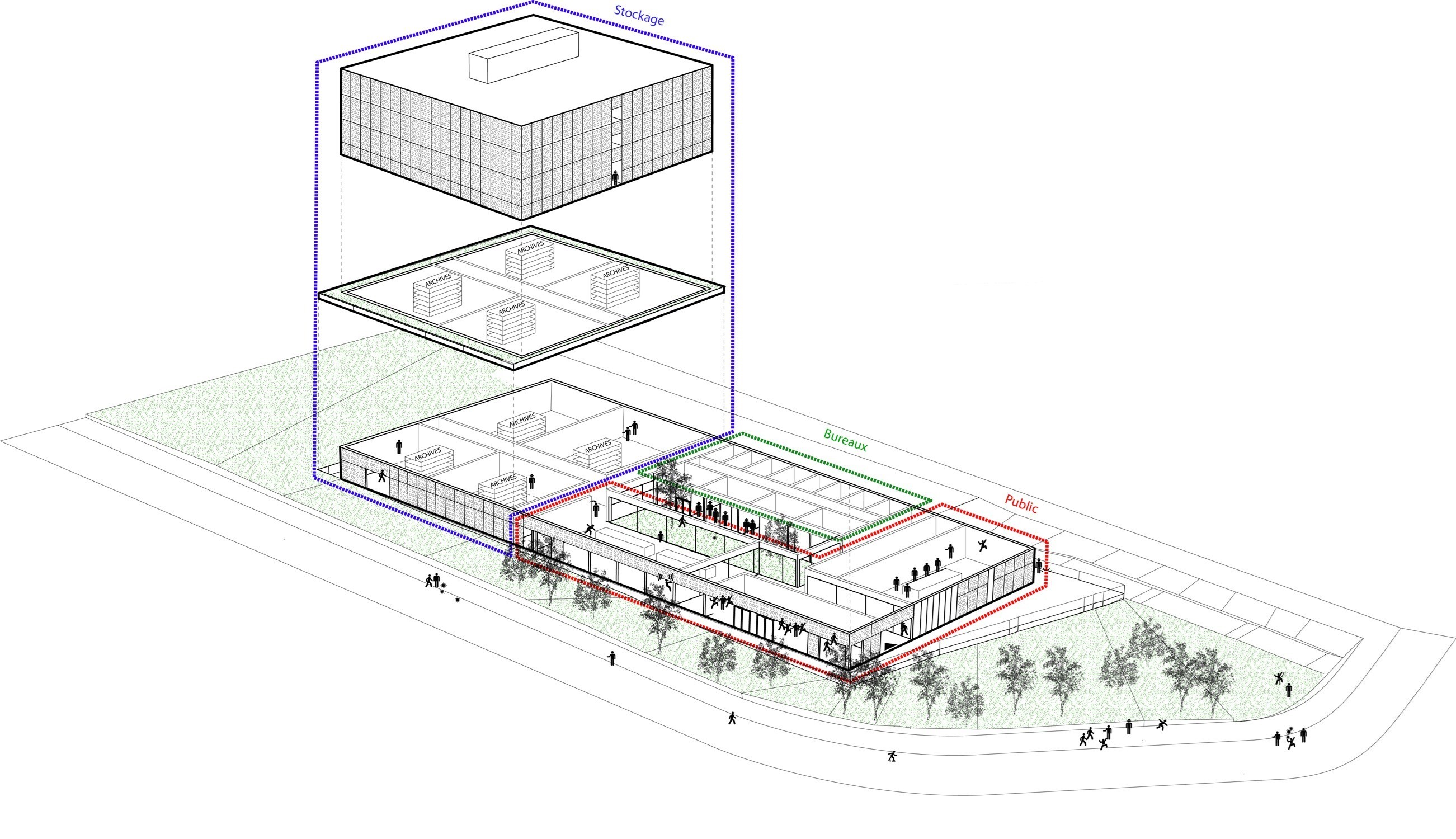 法国雷恩市档案馆重建-36