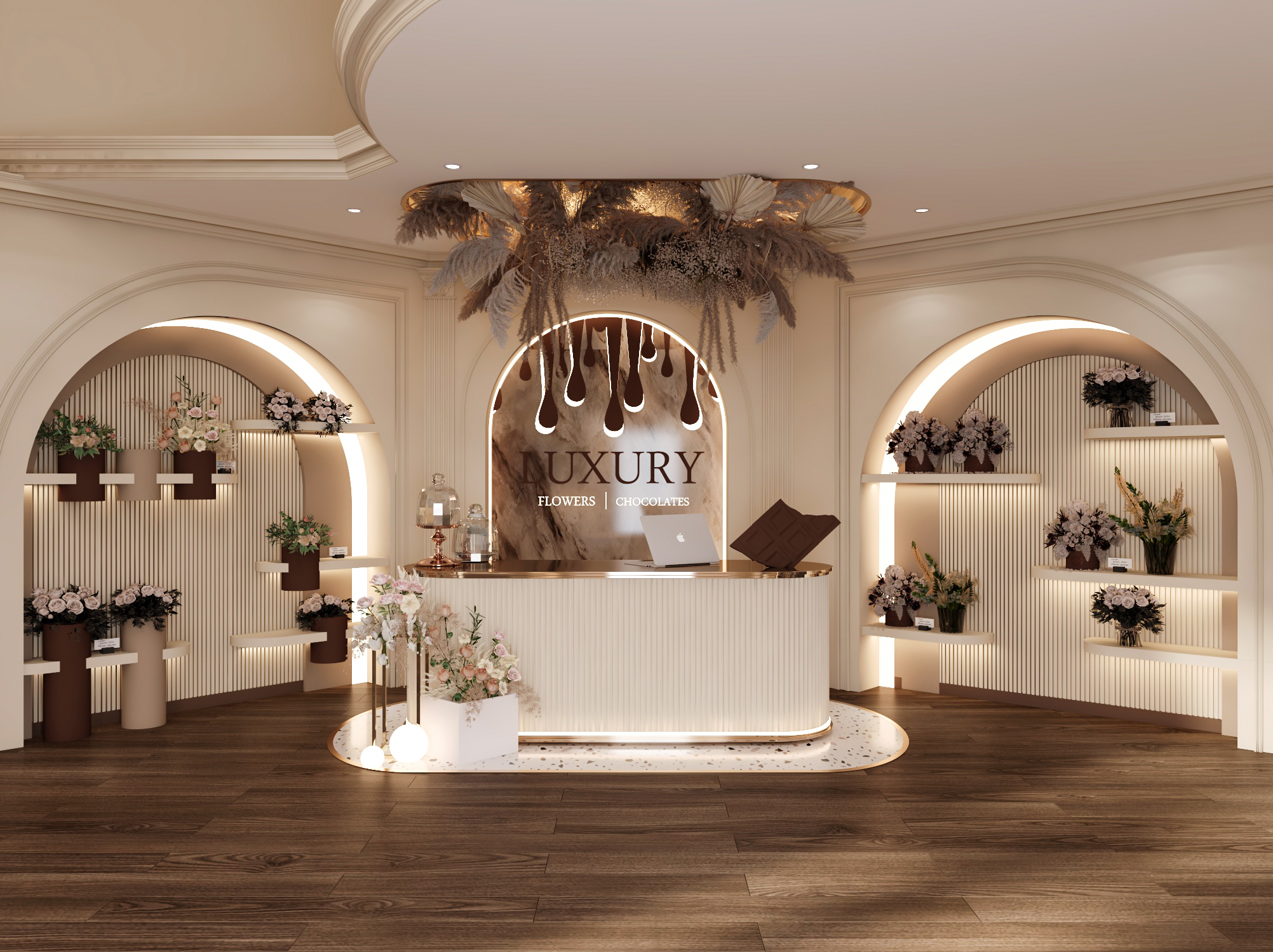 巧克力店室内设计丨omar studio-10