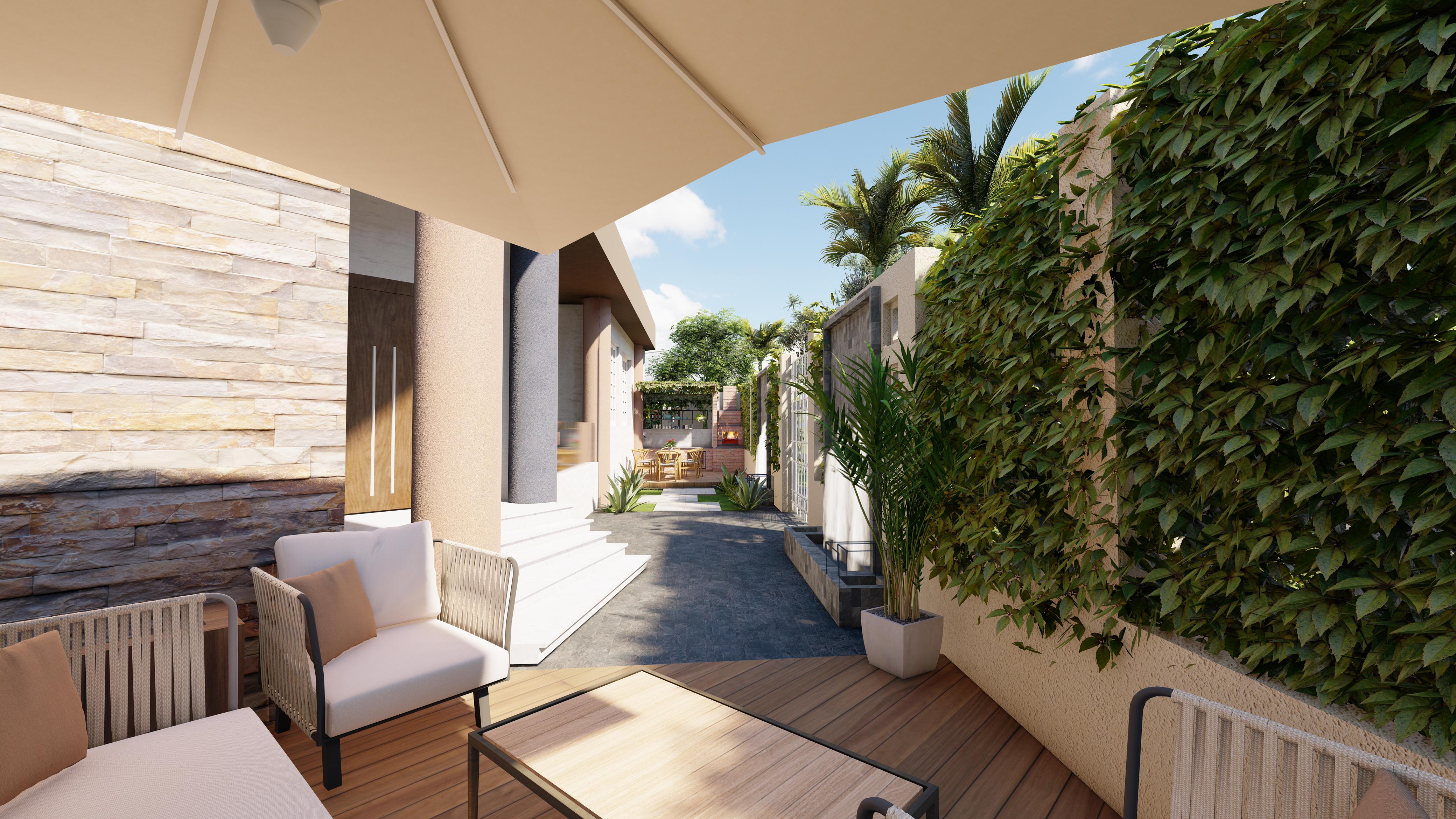 El Shorouk City私人别墅花园设计丨Cordoba Engineering & Construction-10