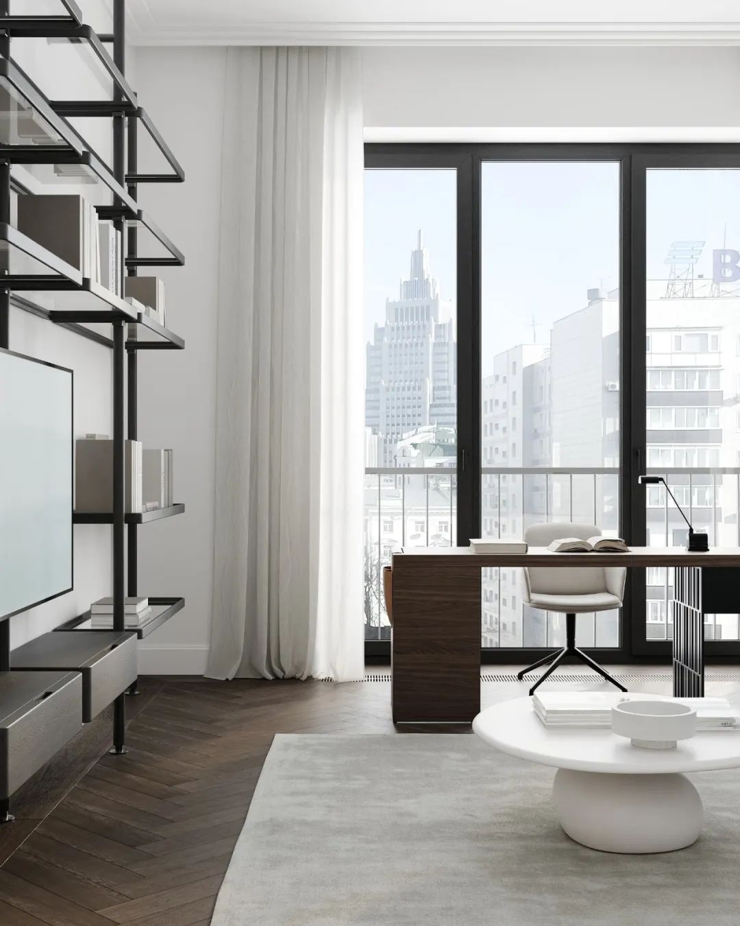 莫斯科特维尔斯卡亚优雅公寓丨俄罗斯莫斯科丨Artem Babayants-22