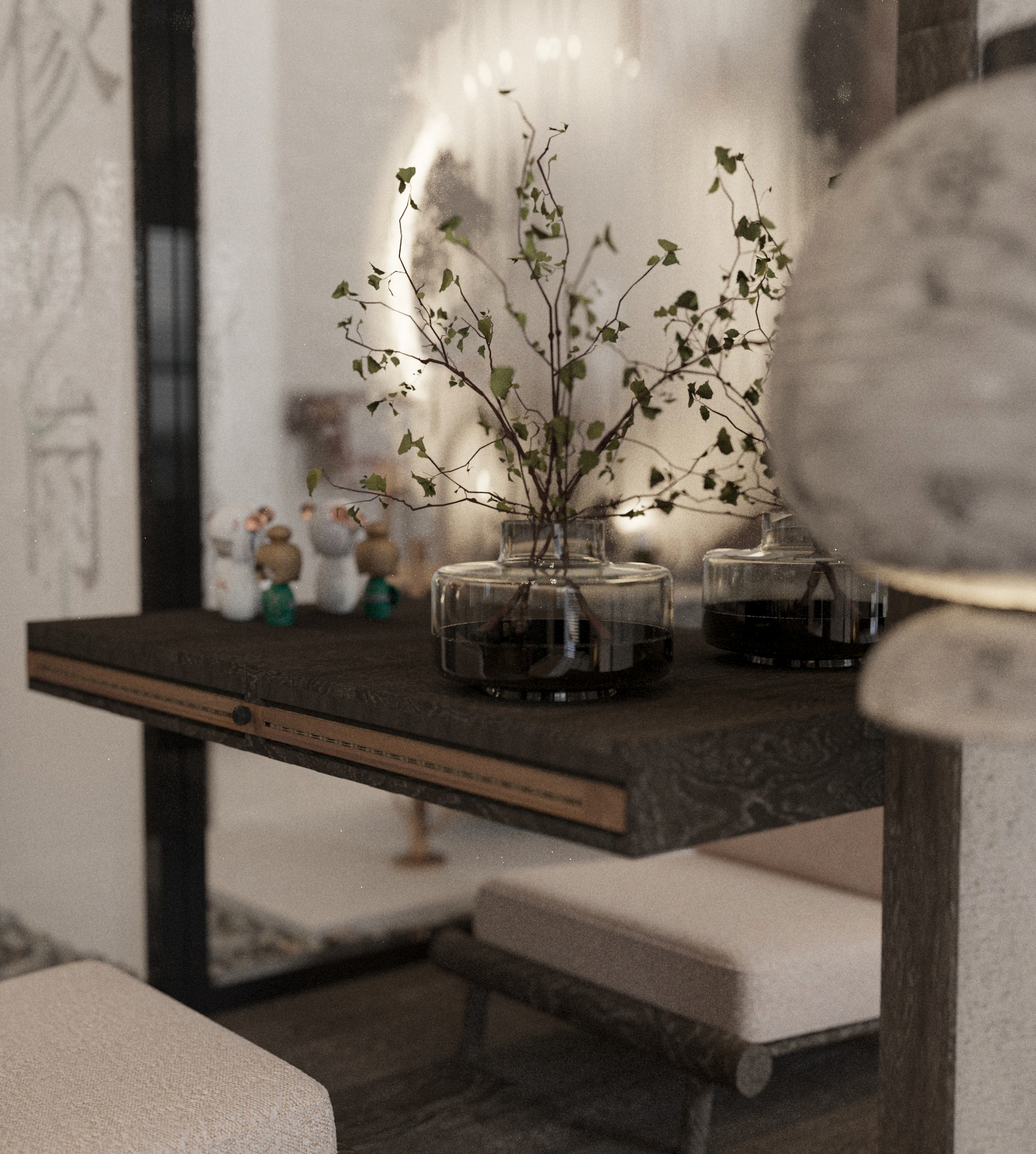 Бутик-отель. Дизайн-концепция номера в этно-стиле.-4