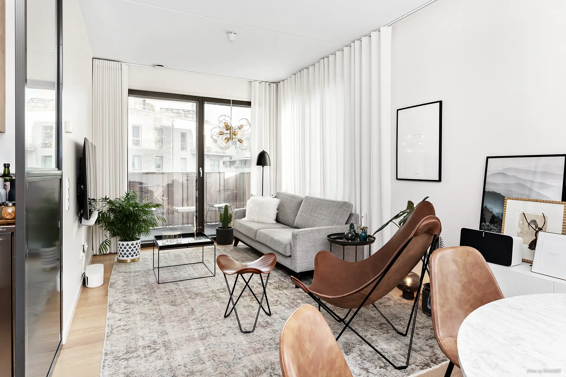 开放式厨房的完美设计 | 一室公寓的优雅改造-3