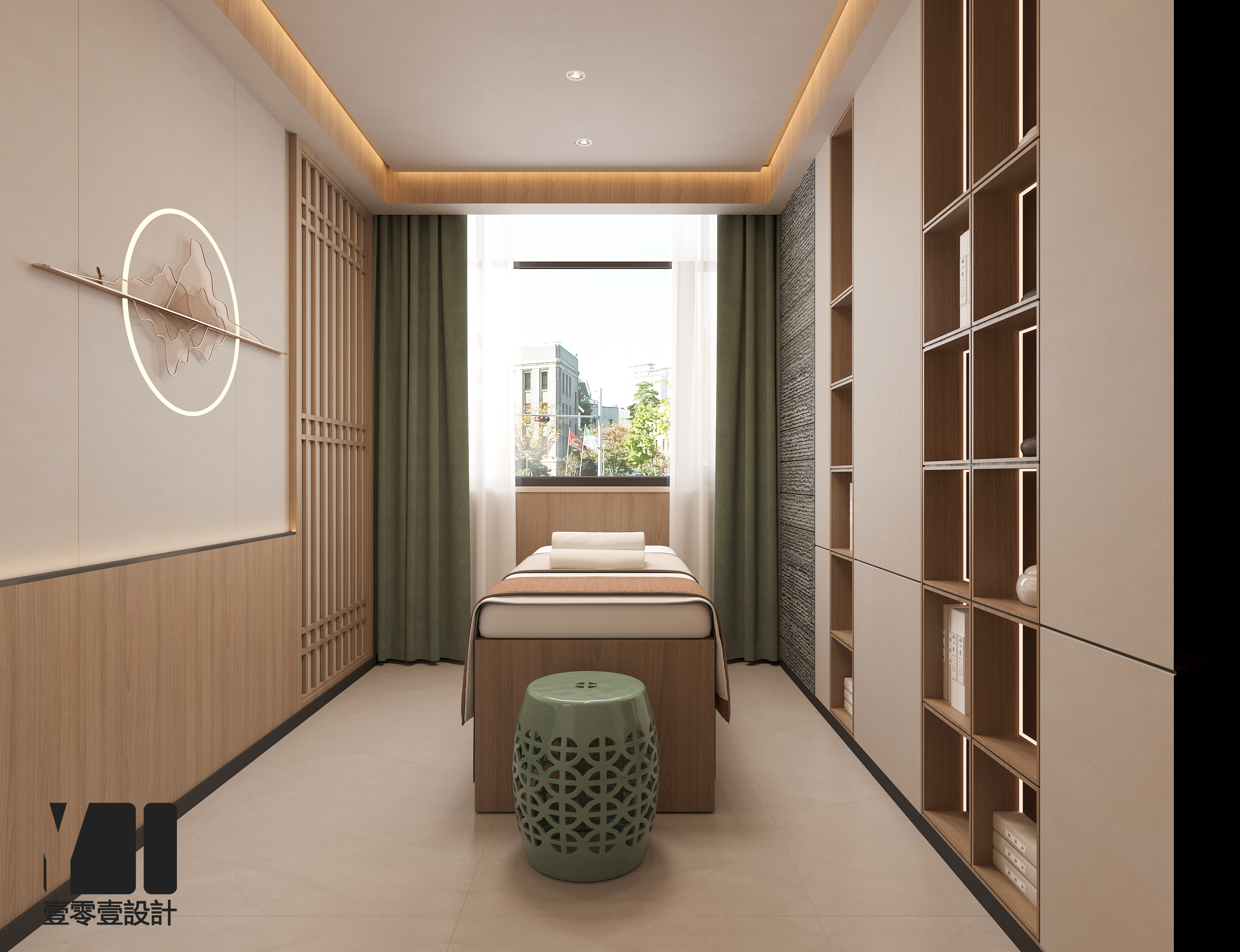 极简侘寂风SPA馆-5