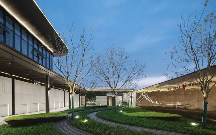 华侨城青白江粼港樾府景观设计丨中国成都丨基准方中成都景观事业部-34