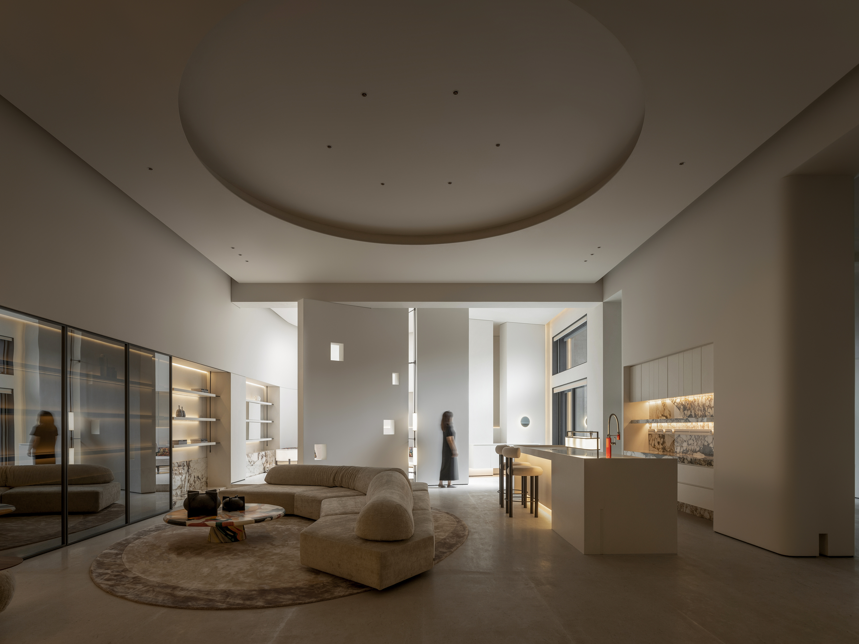 悦水岸·私宅丨中国重庆丨方案设计为时间与物,软装设计为le lee studio·楽里设计-10