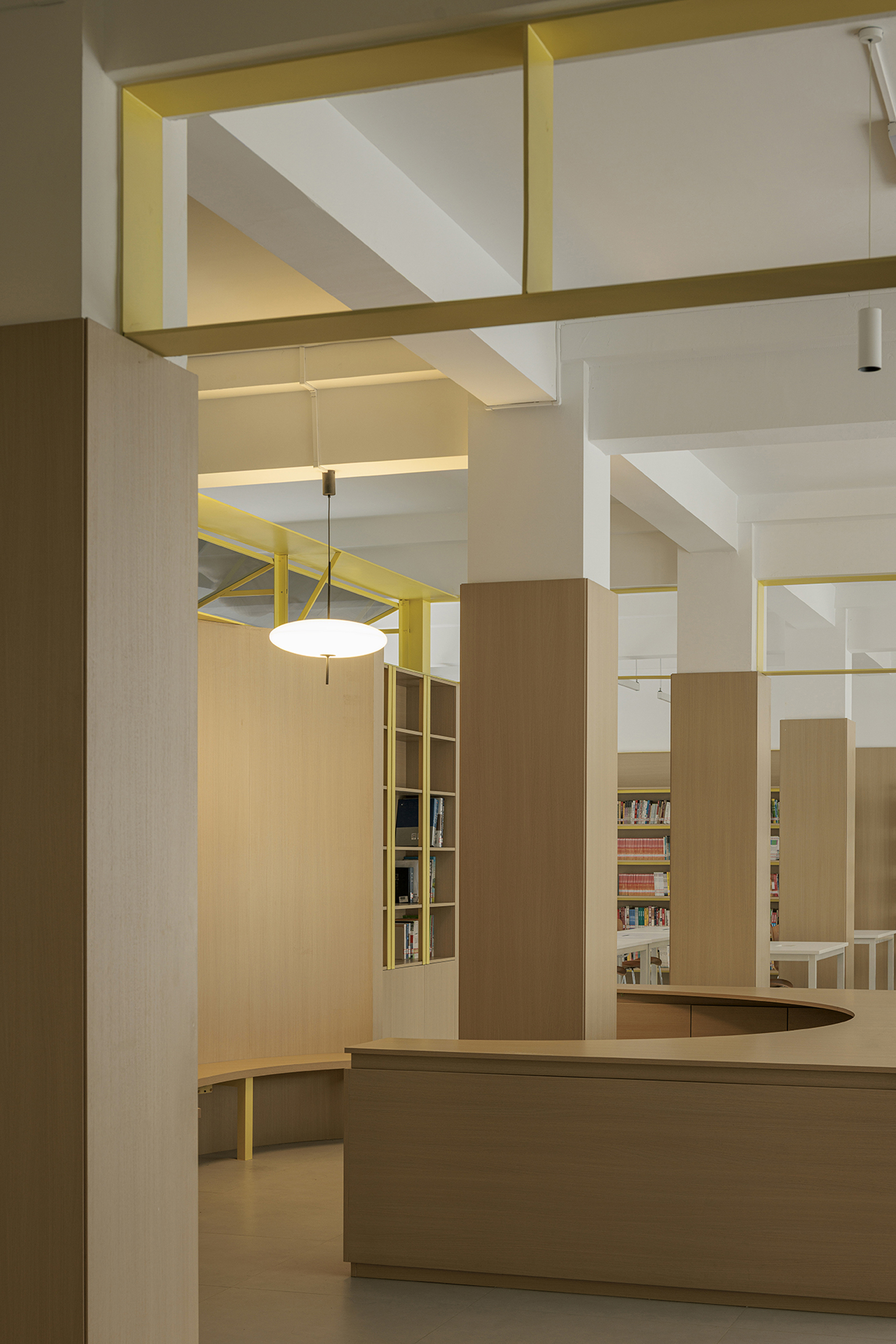成都树德实验中学图书馆改造设计丨中国成都丨Modum Atelier-27