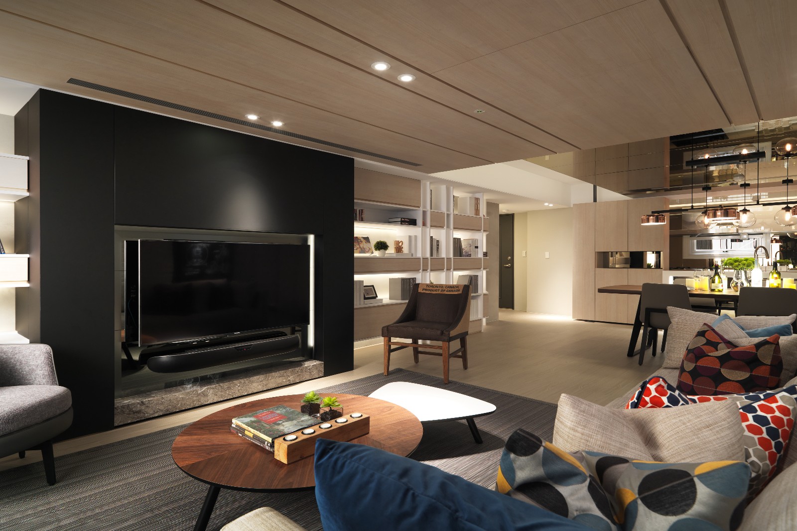 122m²现代工业风住宅  演拓空间设计-3