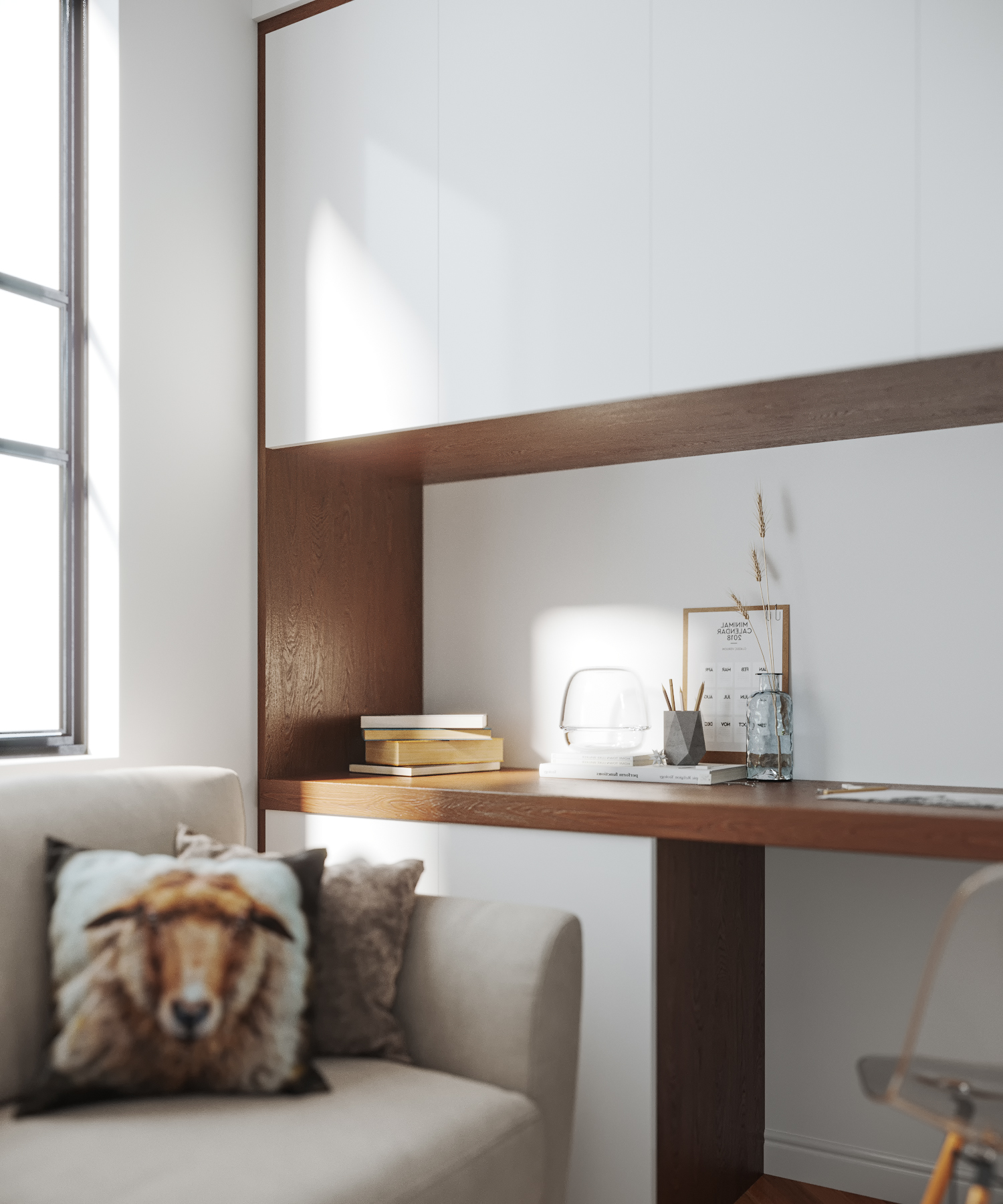 简约北欧风，3dsmax2020 打造舒适宜居空间-25