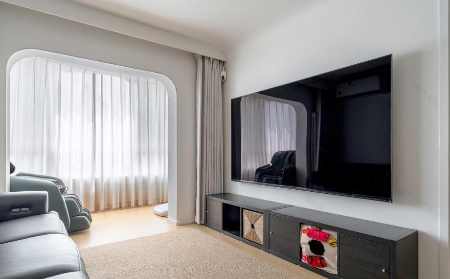 70㎡简约风的留白之所,慢生活的理想家-3