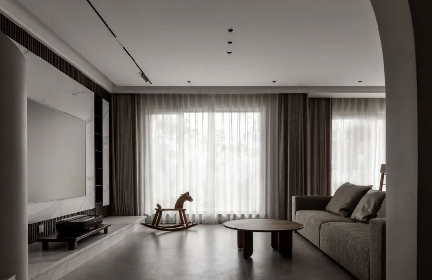 富力湾 300㎡现代简约设计丨张帝,杨闵涵-21