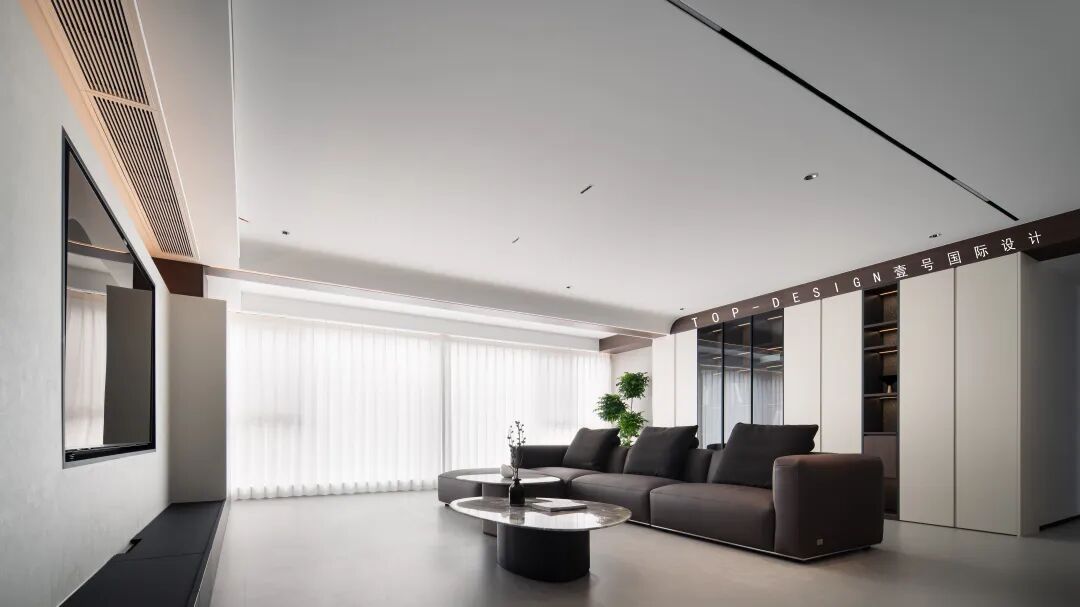 【壹号国际】实景拍摄 · 皮革,木调与光的意式协奏丨壹号国际设计-11