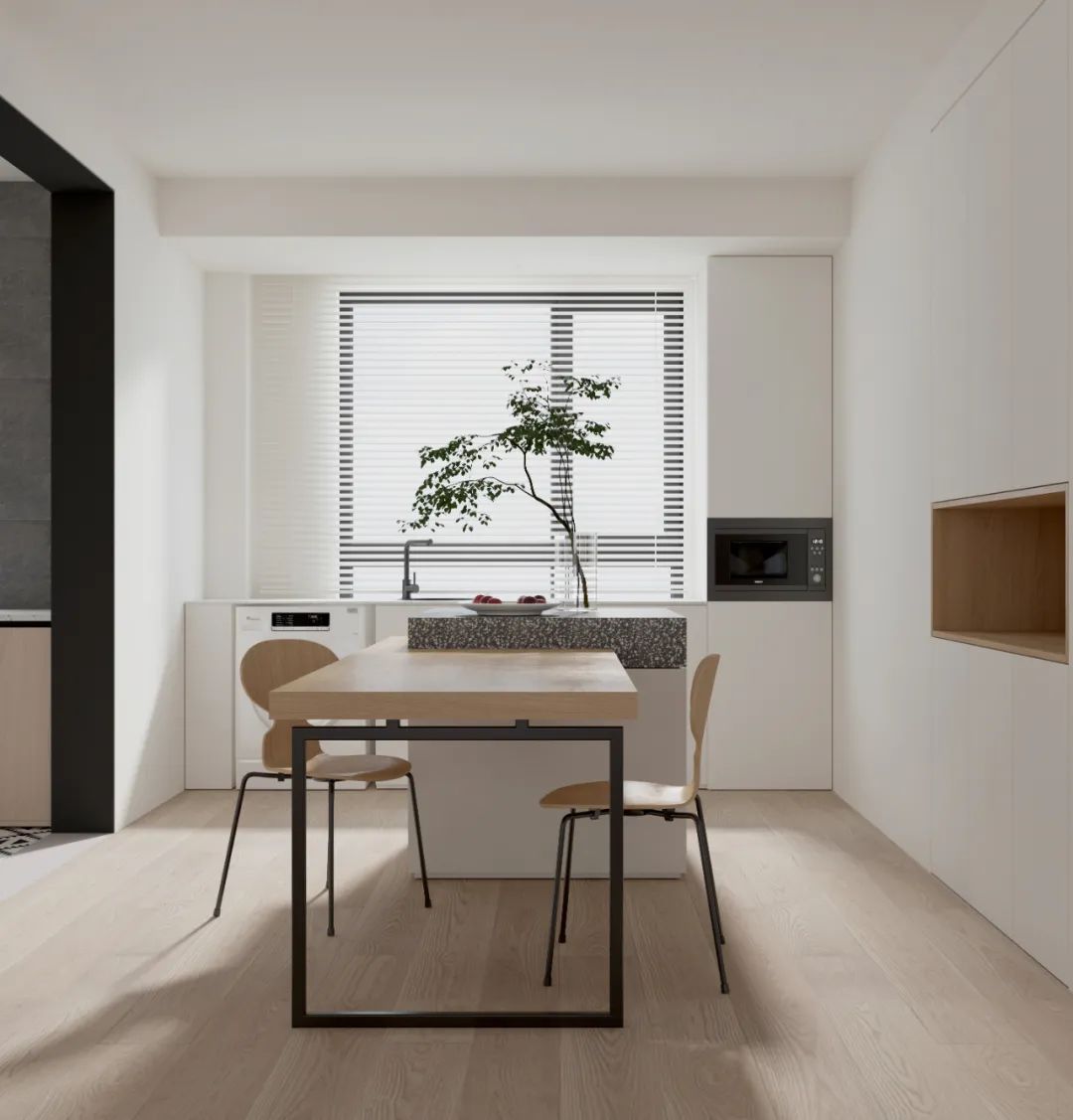 天津清和一舍设计案例 | 诗意暖意的生活空间-27