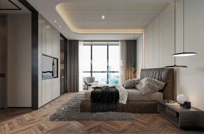 张骞打造现代简约【曲池东岸】空间，人性化设计展现生活品质-39