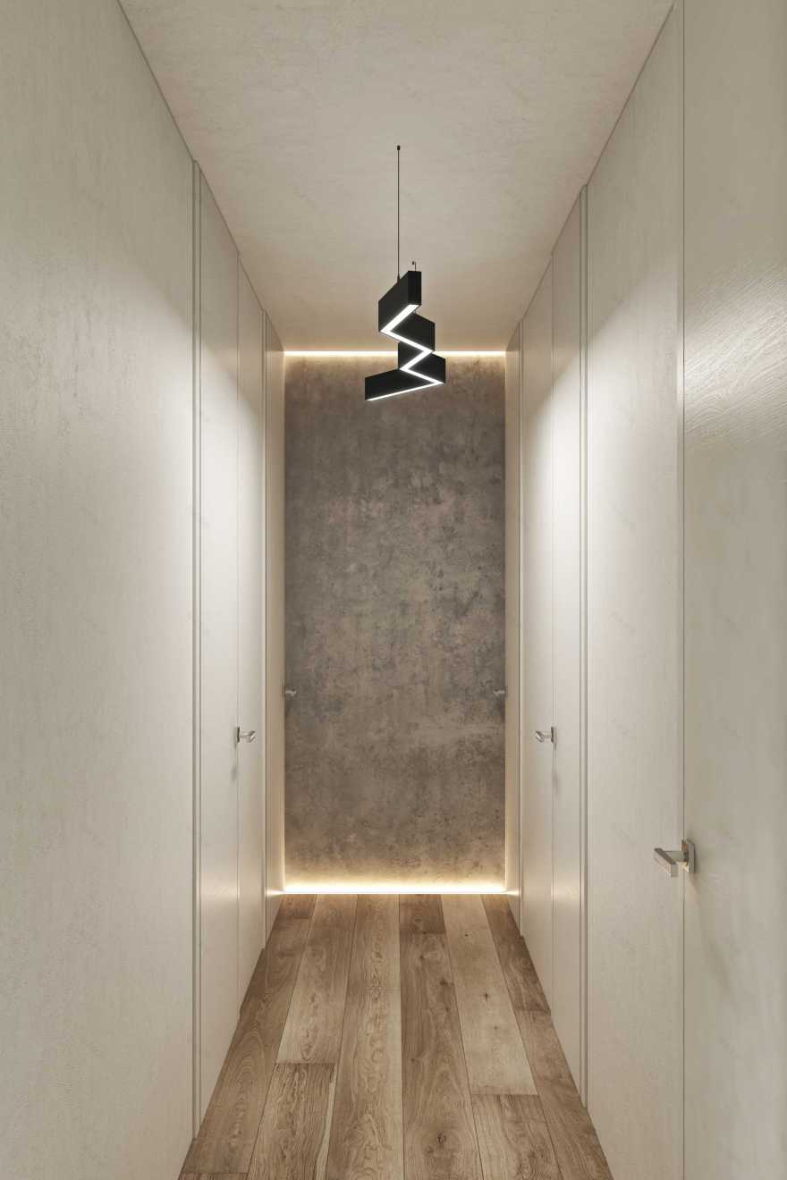 几何之美 | Lainer 公寓的现代室内设计-17