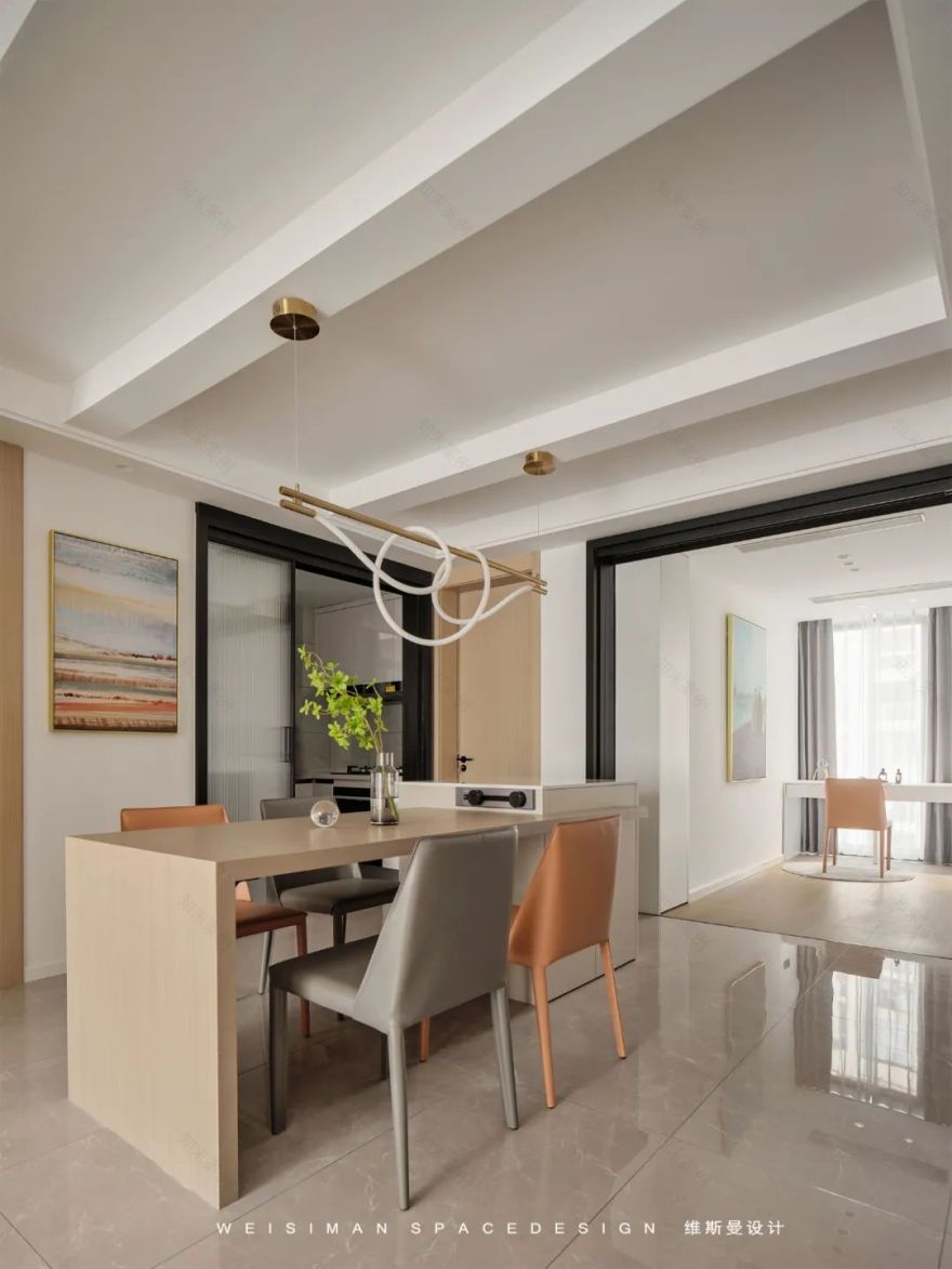 奶油色调的温柔私宅丨苏州维斯曼全案设计-39