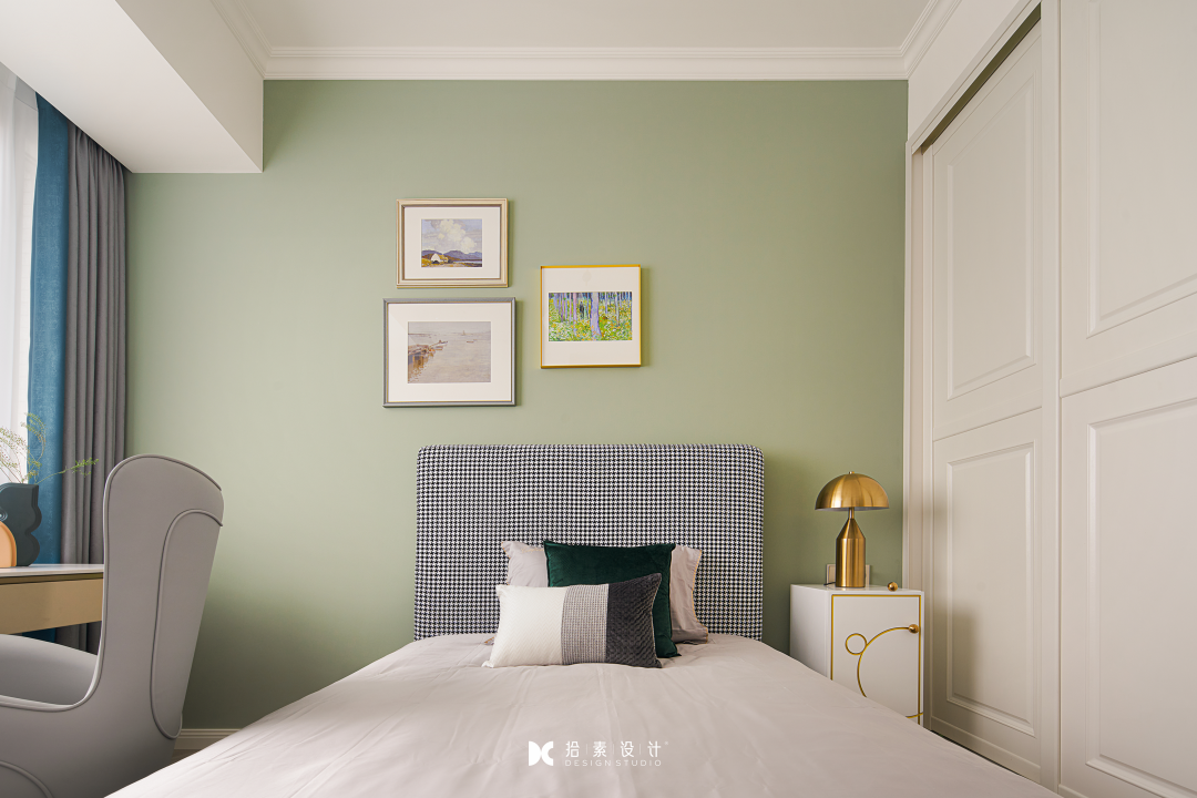 卡皮西纳花园 · 法式轻奢的多彩生活空间丨拾素設計-86