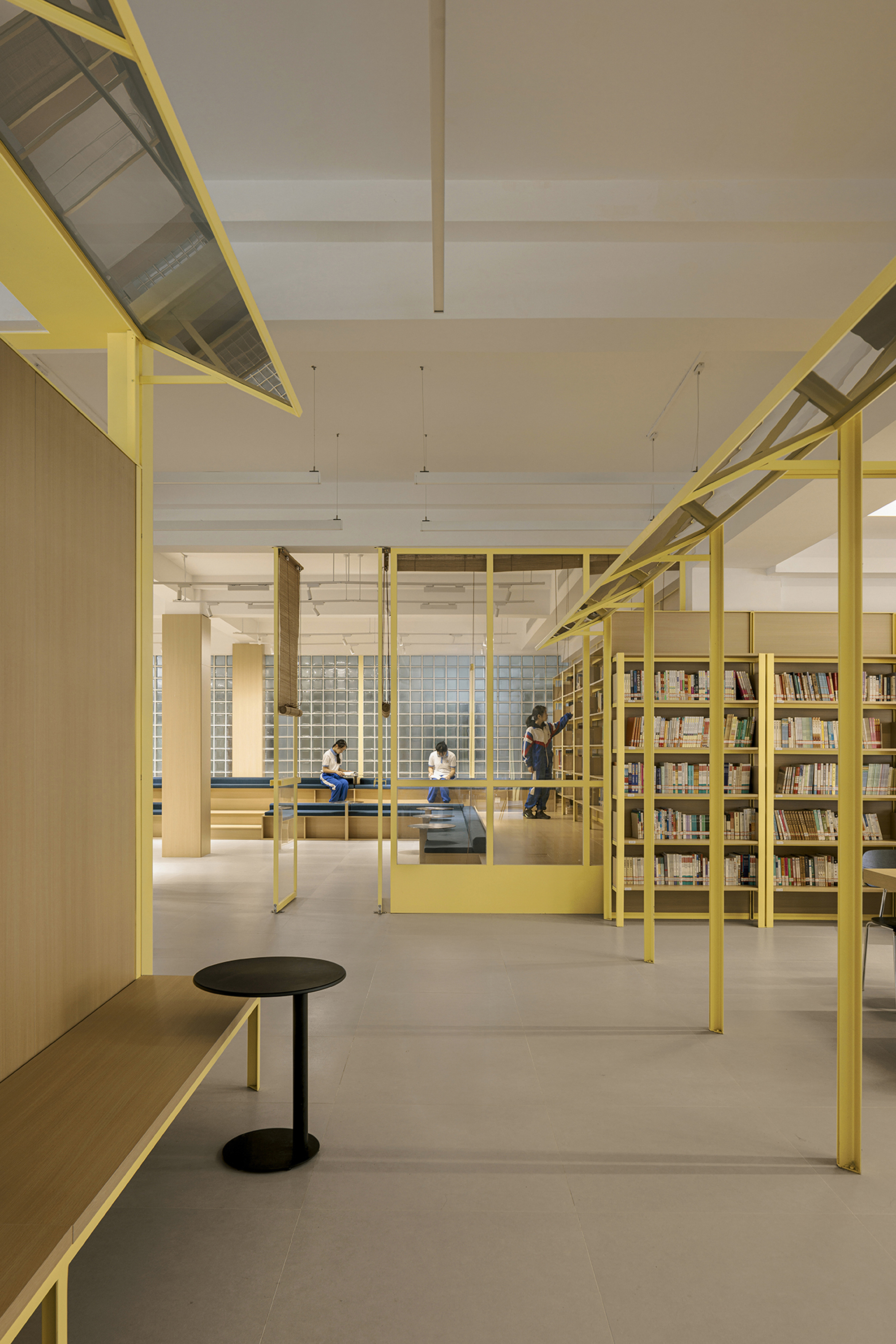 成都树德实验中学图书馆改造设计丨中国成都丨Modum Atelier-21