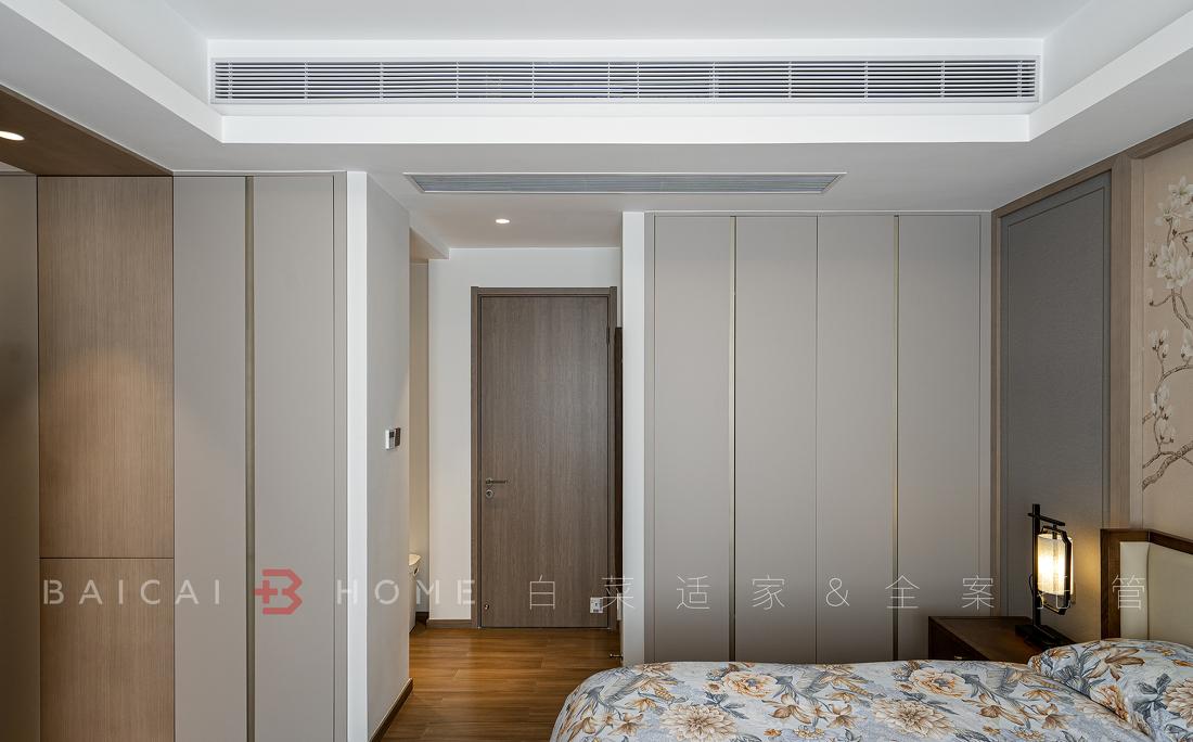 珠海板樟山新中式家居，三代同堂的东方美学之家-55