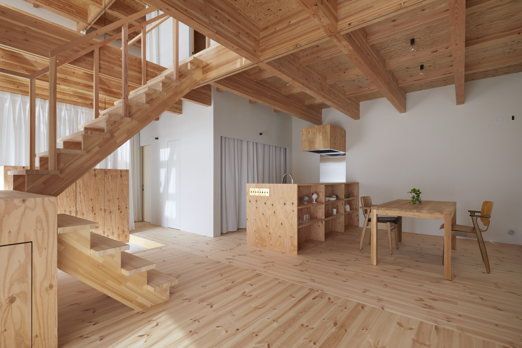 爱知县 Ematsu 住宅——灵活布局的未来之家-9